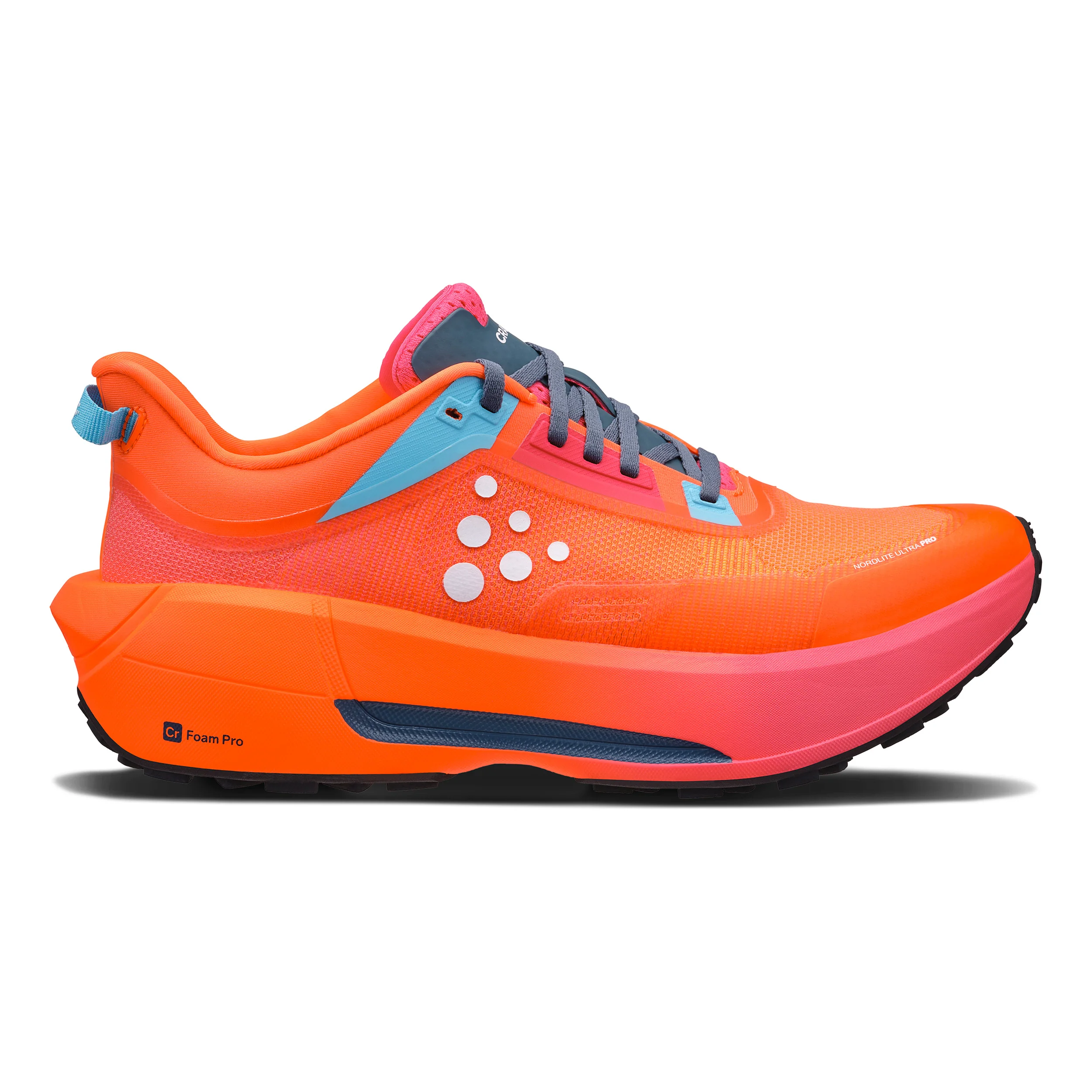 Nordlite Ultra Pro Chaussure de running sans stabilisateurs Hommes - orange, bleu