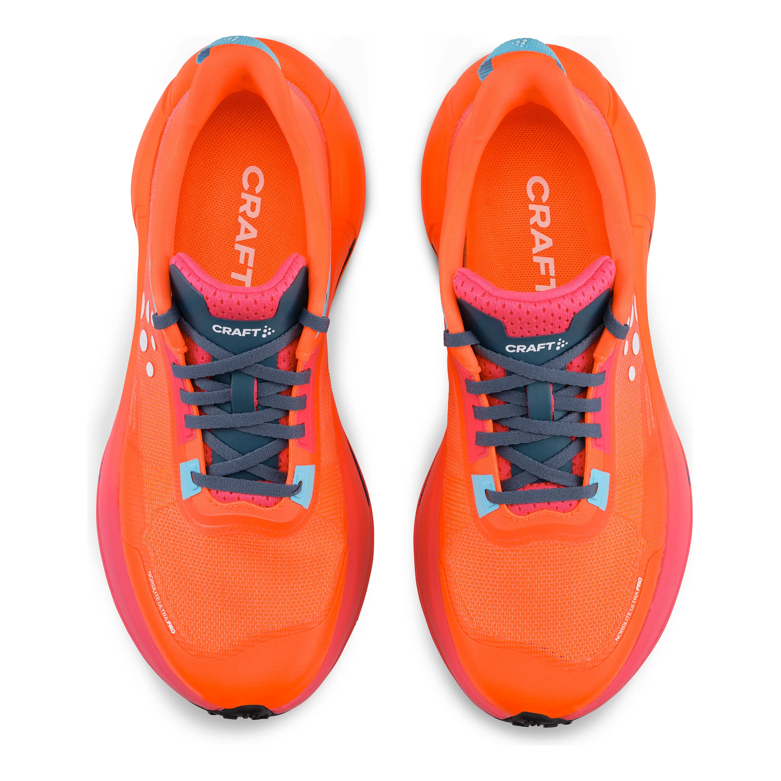 Nordlite Ultra Pro Chaussure de running sans stabilisateurs Hommes - orange, bleu - Image 3
