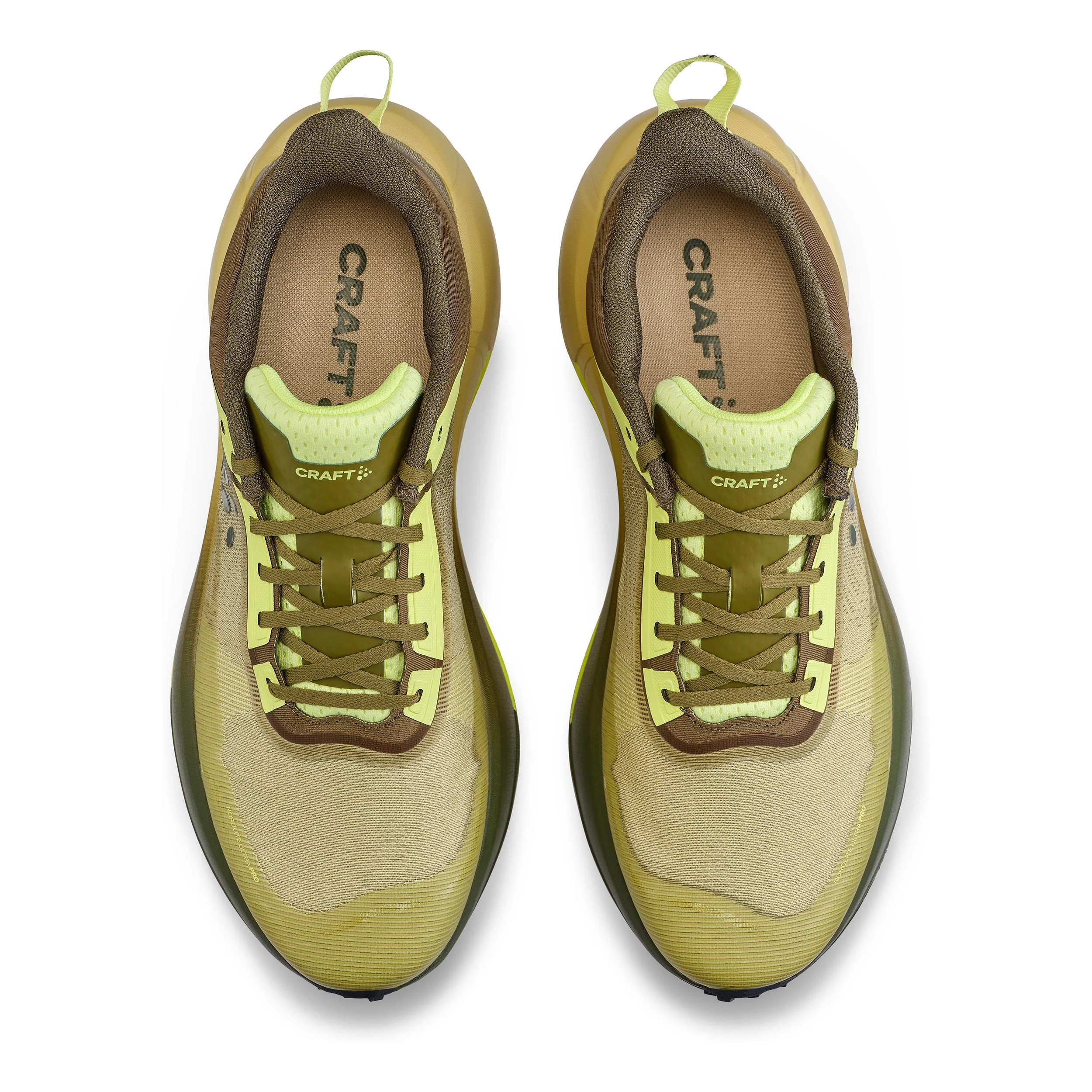 Nordlite Ultra Pro Chaussure de running sans stabilisateurs Hommes - vert, jaune - Image 3