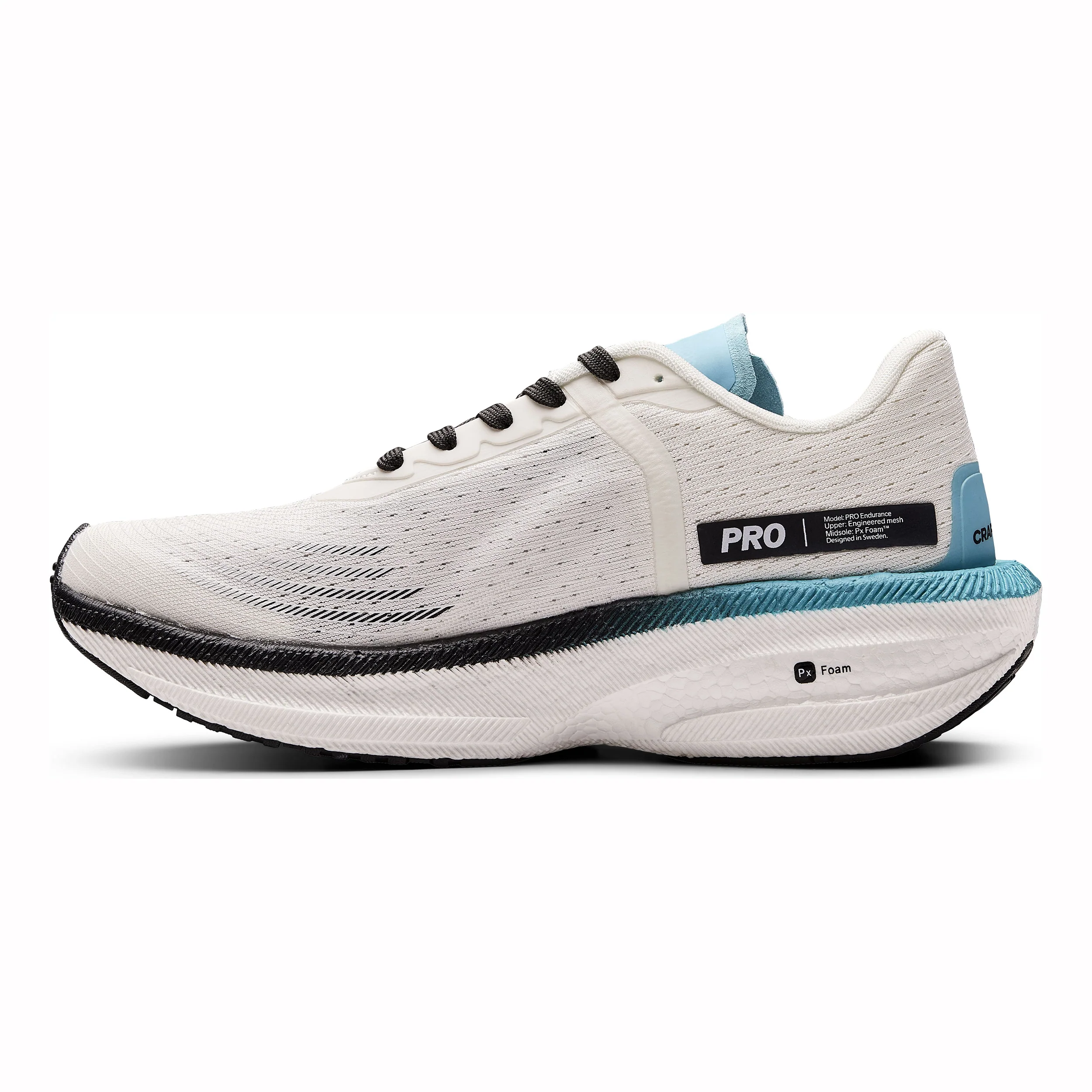 Pro Endur Distance Chaussure De Running Sans Stabilisateurs Femmes-Blanc,Bleu - Image 2