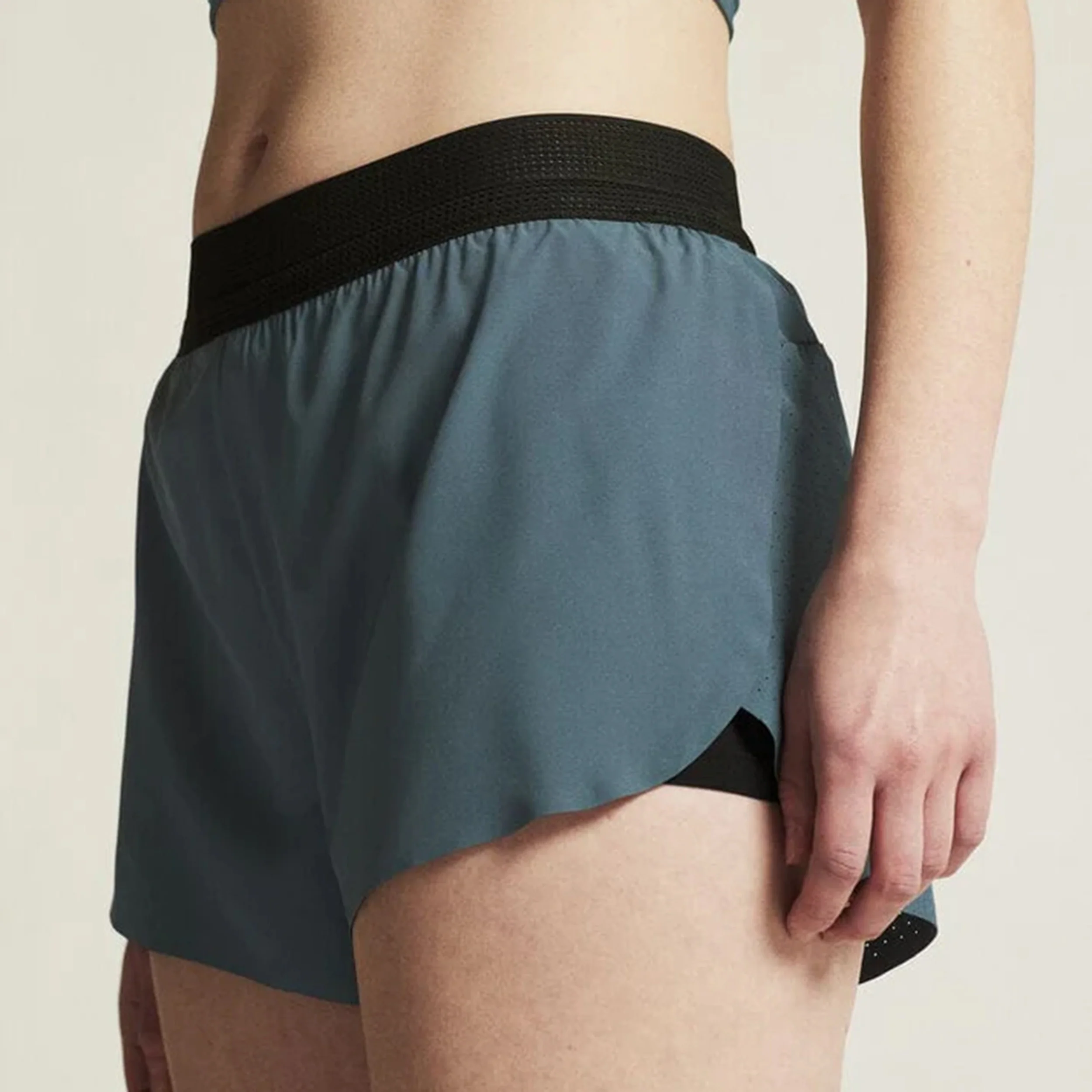 Pro Hypervent Split 2 Short De Running Femmes-Bleu - Image 7