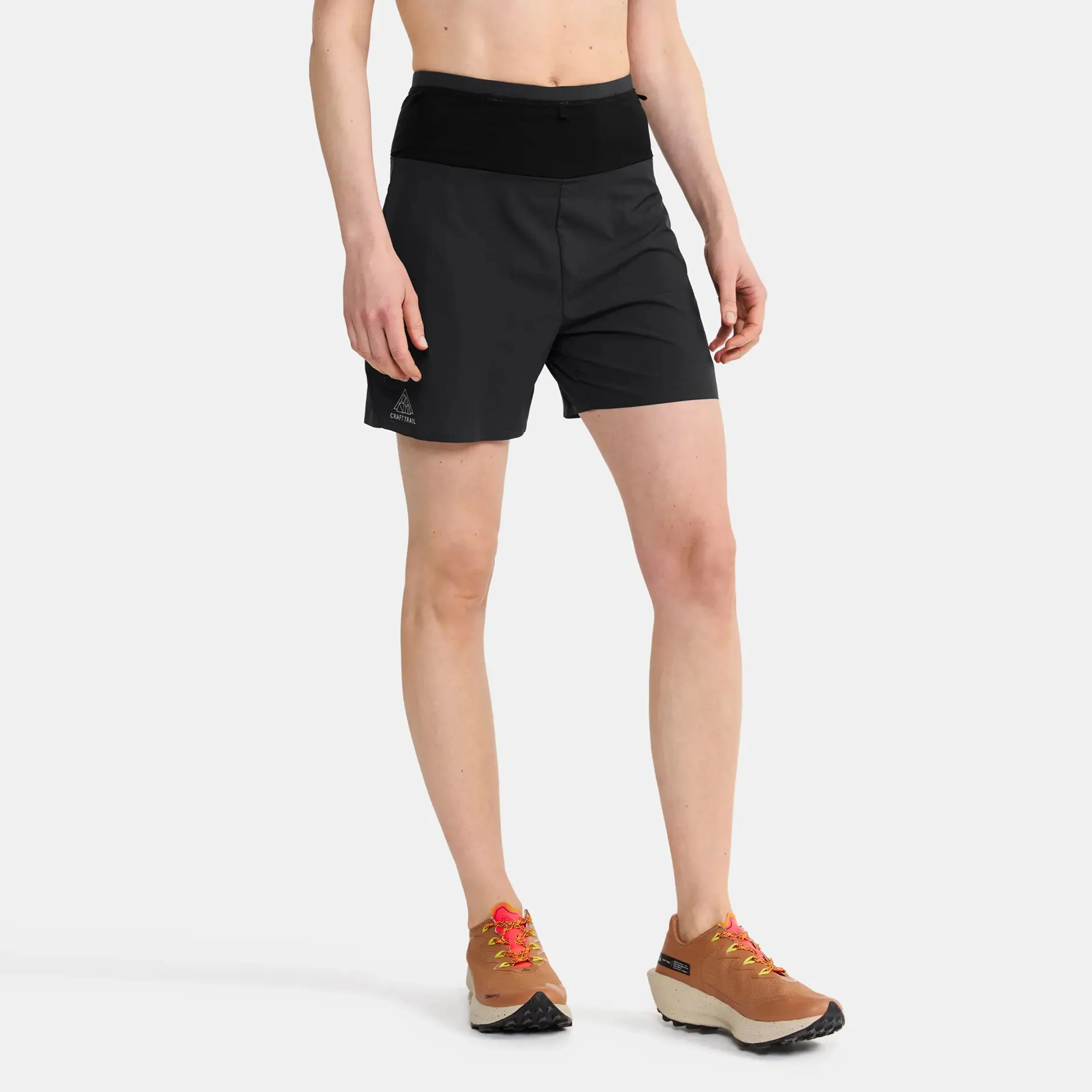 Pro Trail Short De Running Femmes-Noir - Image 2