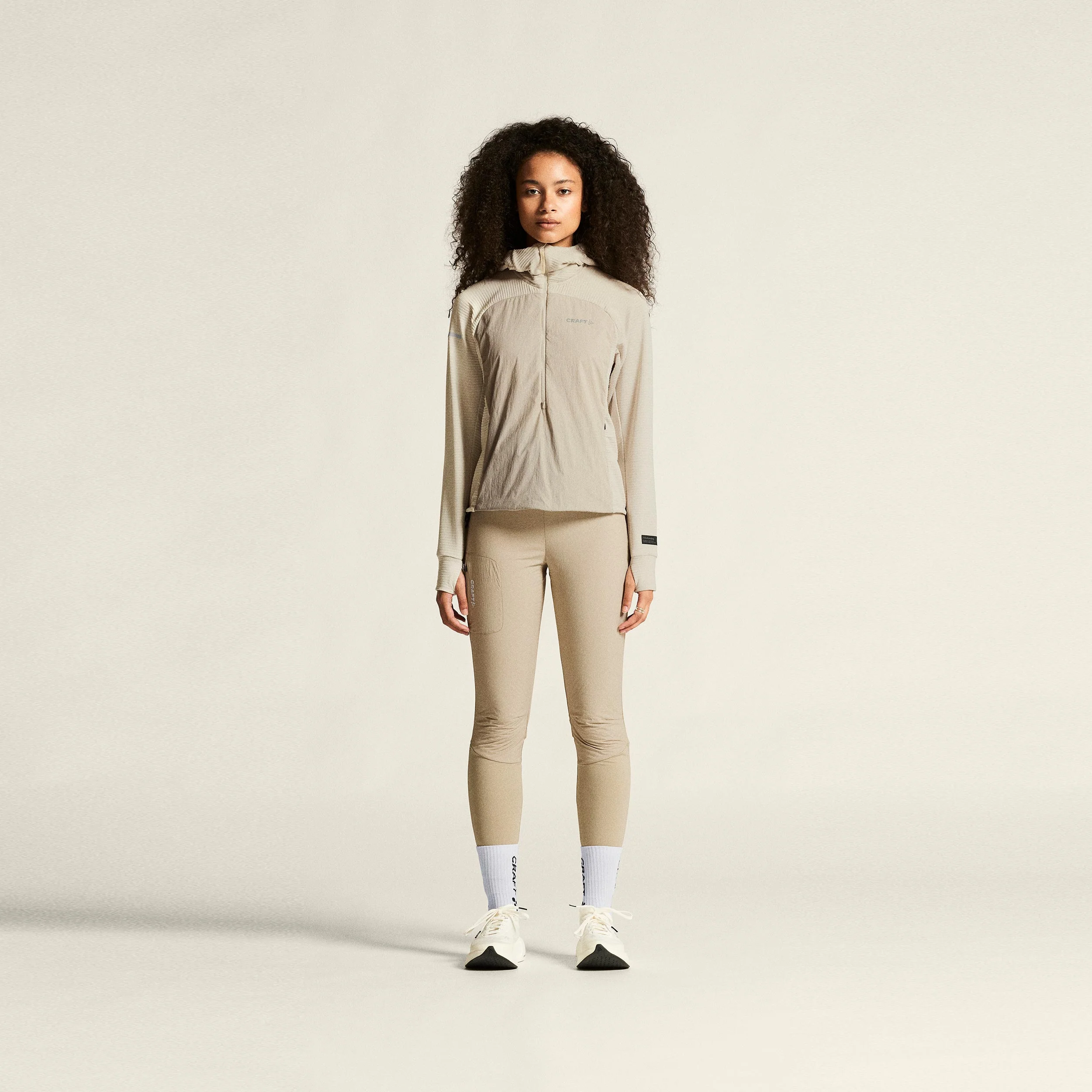 SubZ Light Gilet en coton Femmes - beige - Image 4