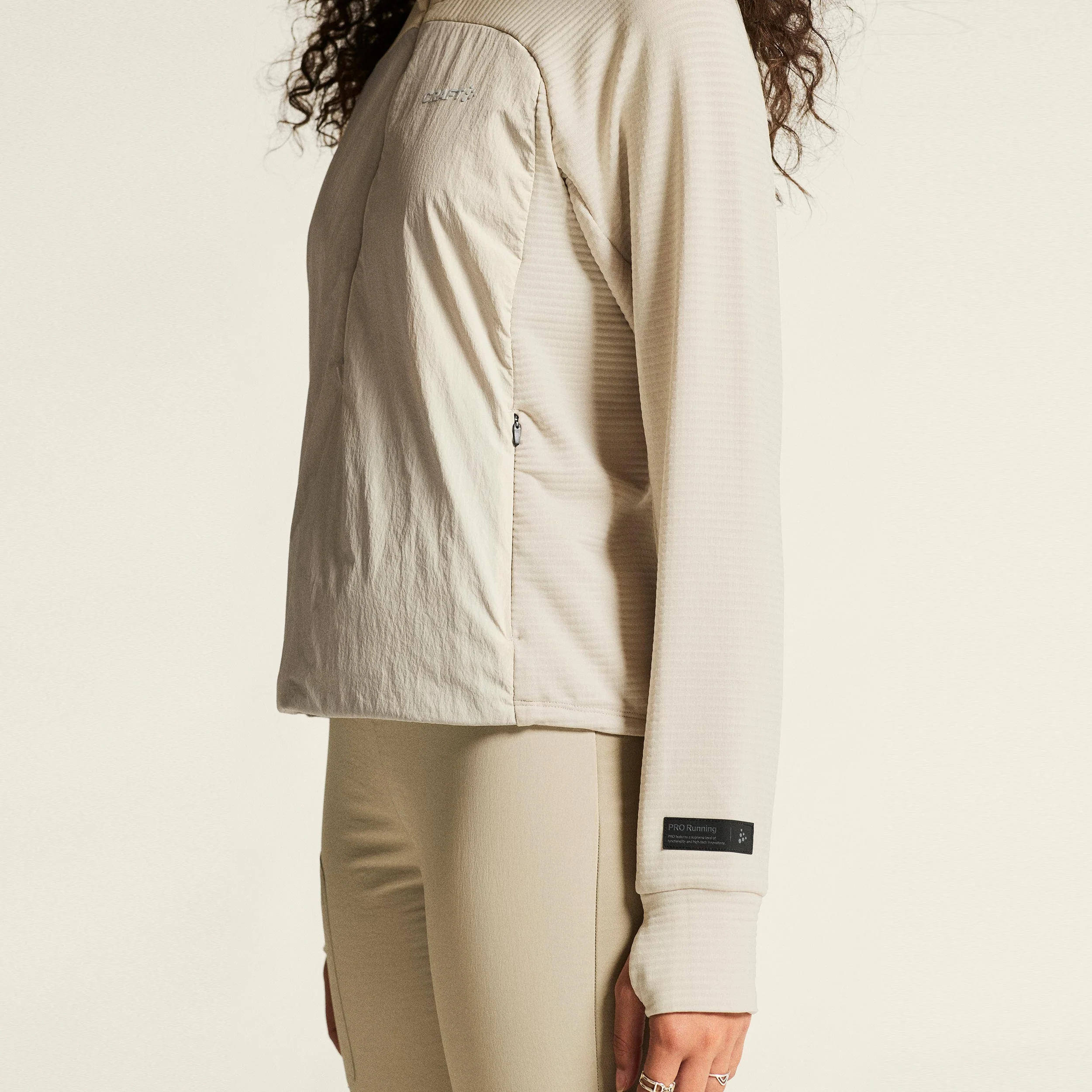SubZ Light Gilet en coton Femmes - beige - Image 8