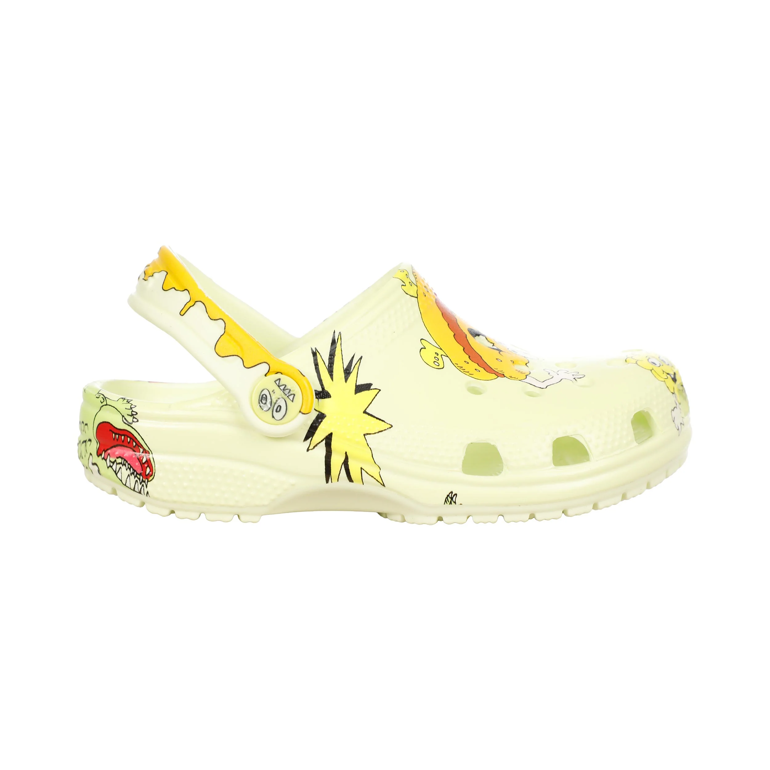 Classic Glow Tongs Enfants - vert, multicouleur