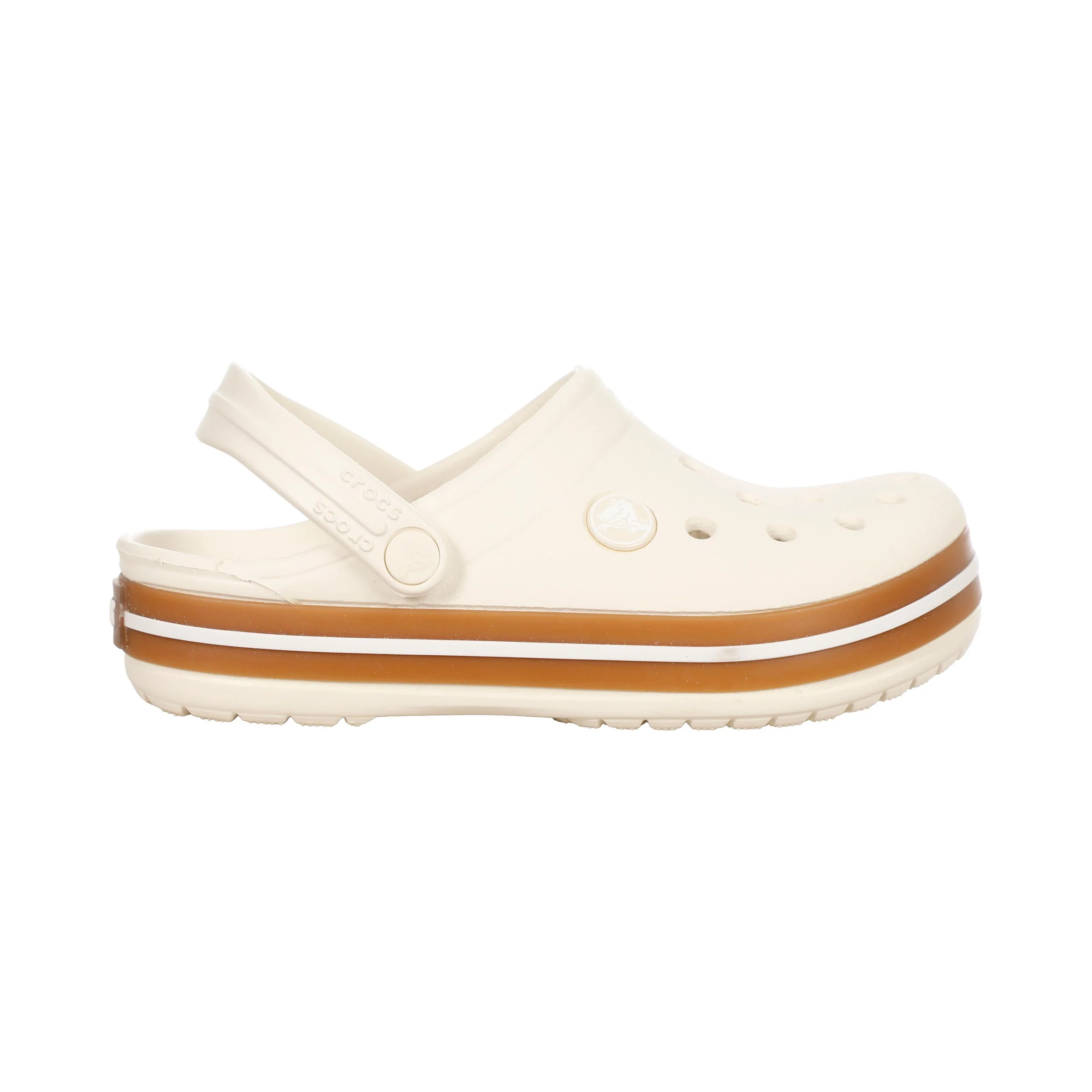 Crocband Clog Tongs Enfants - sable, beige