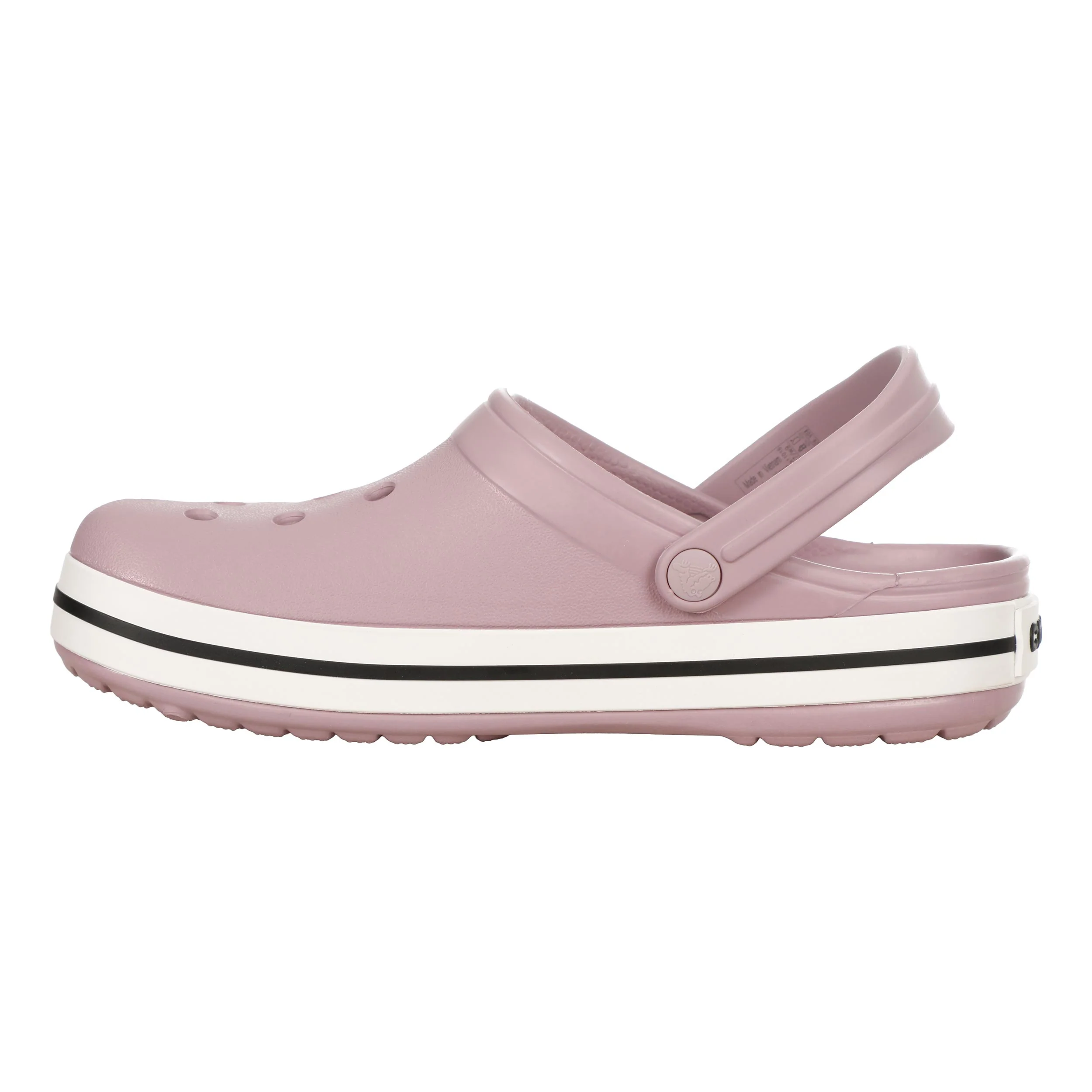 Crocband Clog Tongs Unisex - lilas, blanc - Image 2