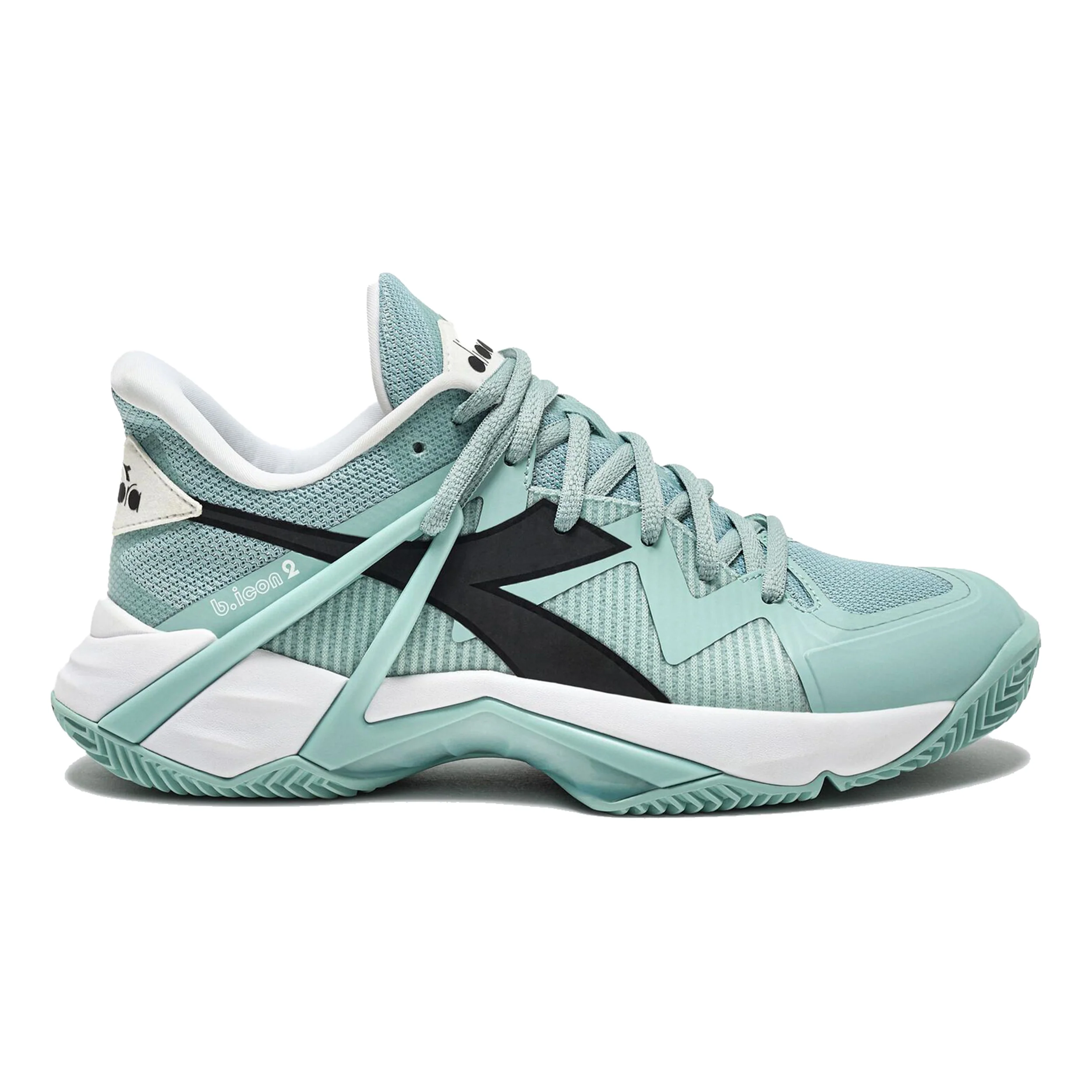 B.Icon 2 Chaussure Terre Battue Femmes-Mint, Blanc