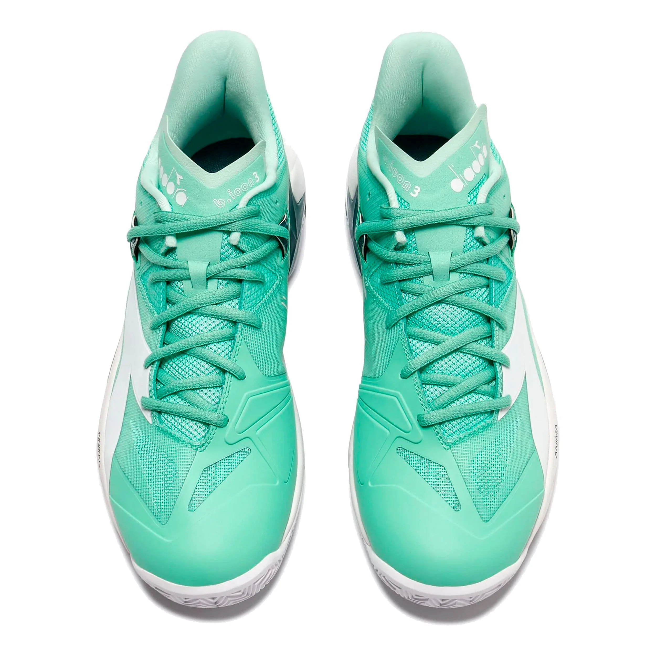 B.Icon 3 Chaussure terre battue Hommes-turquoise, blanc - Image 2