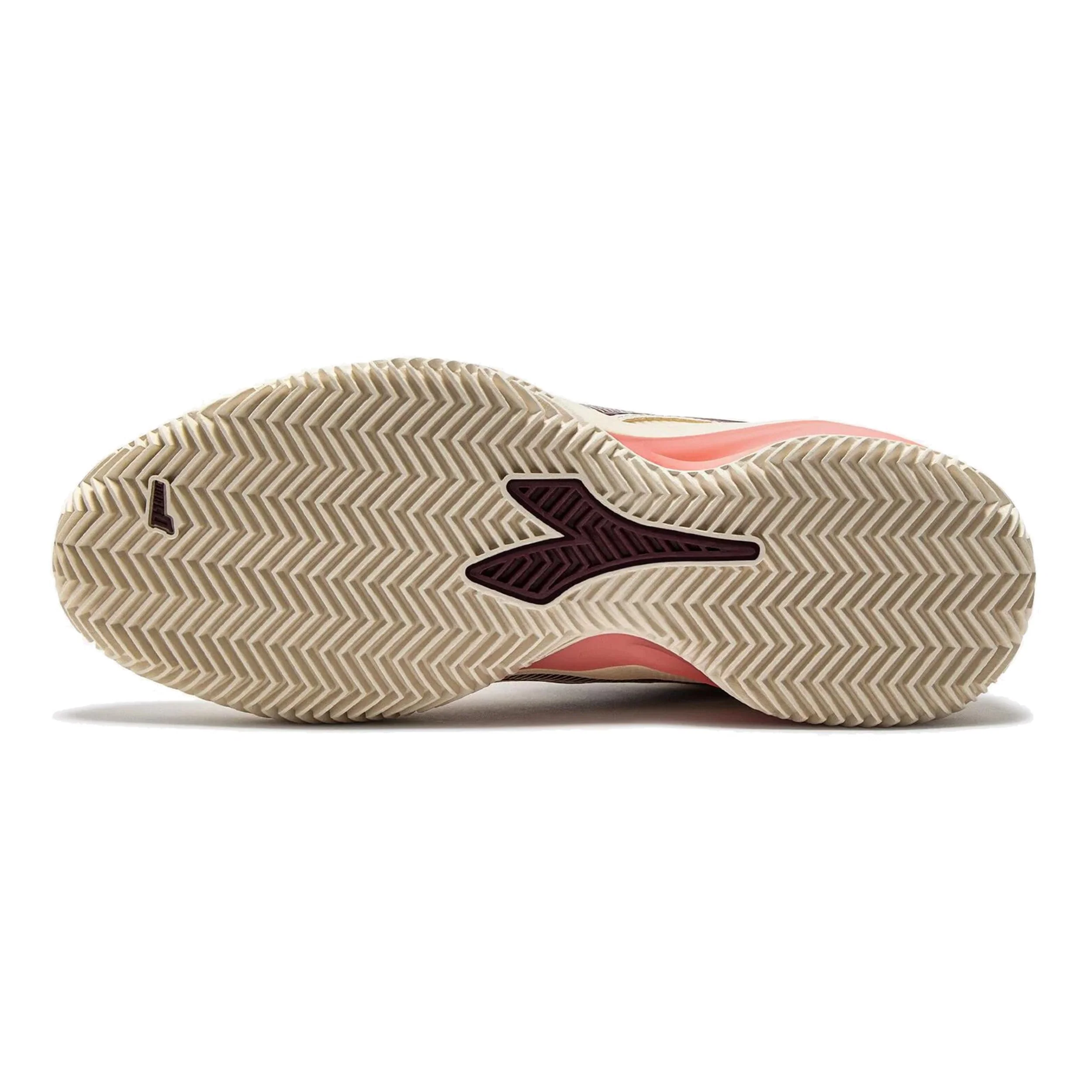 Blushield Torneo 3 Chaussure terre battue Femmes-blanc,rouge foncé - Image 3