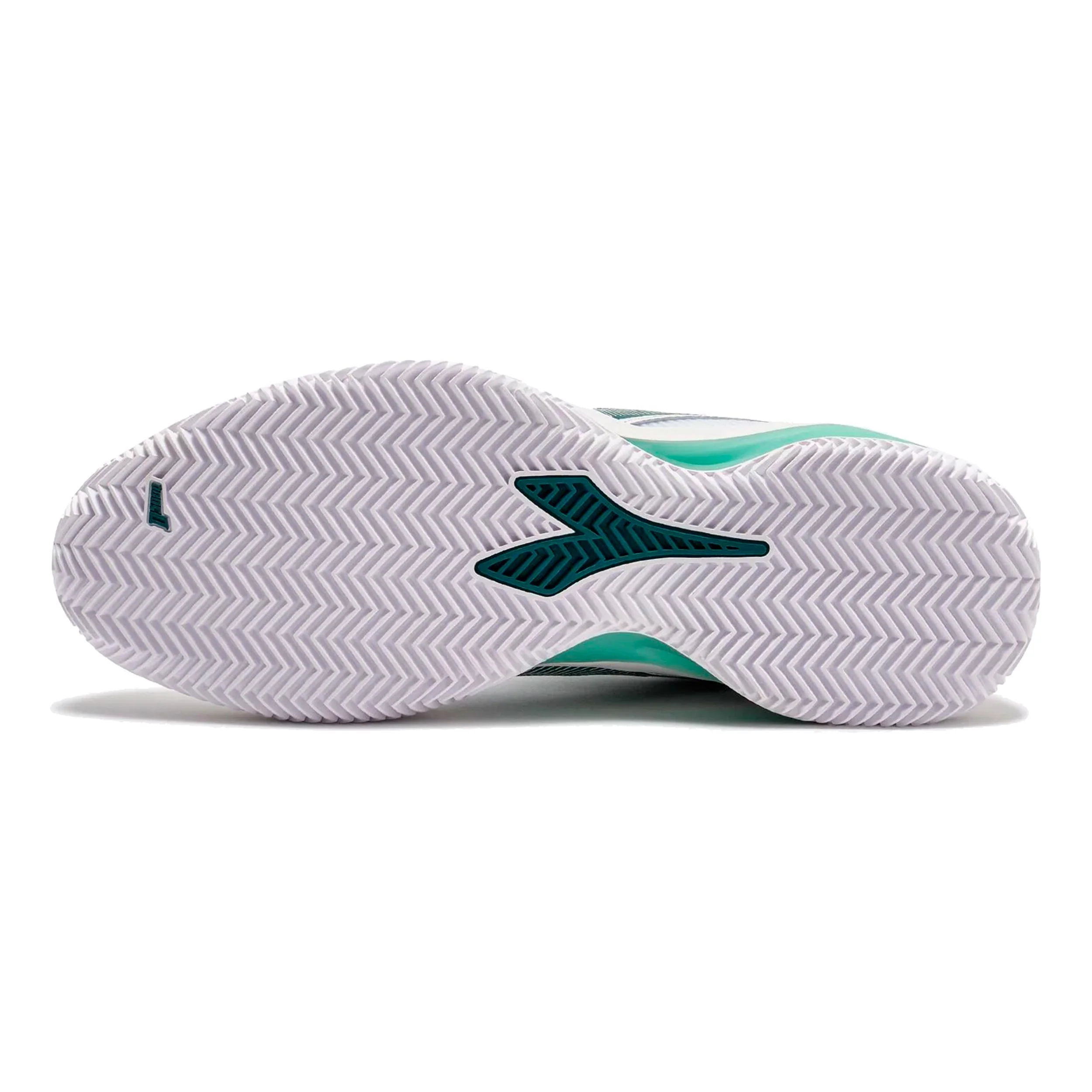 Blushield Torneo 3 Chaussure terre battue Hommes-blanc, bleu petrol - Image 3