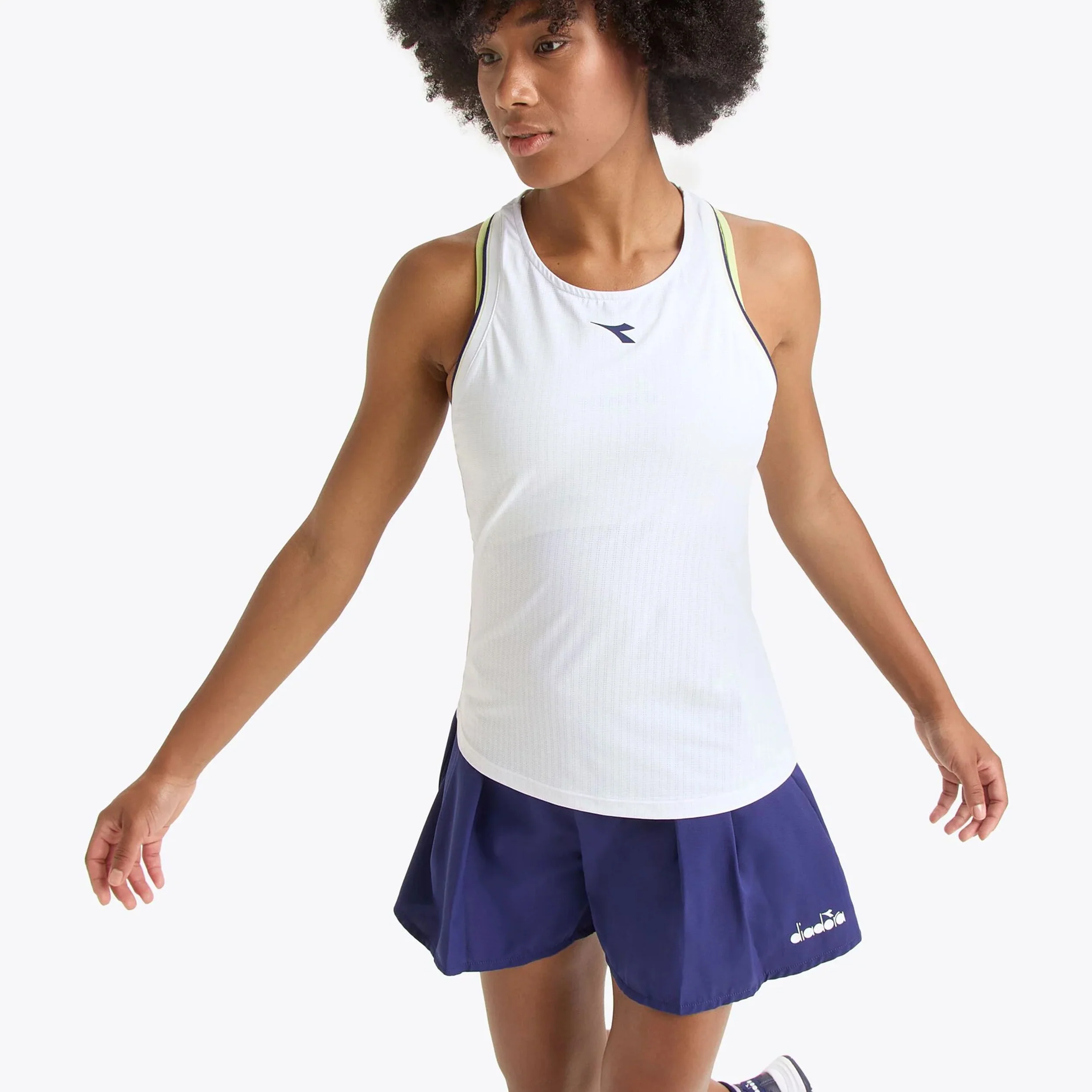 Icon Débardeur Tank Top Femmes-Blanc - Image 6