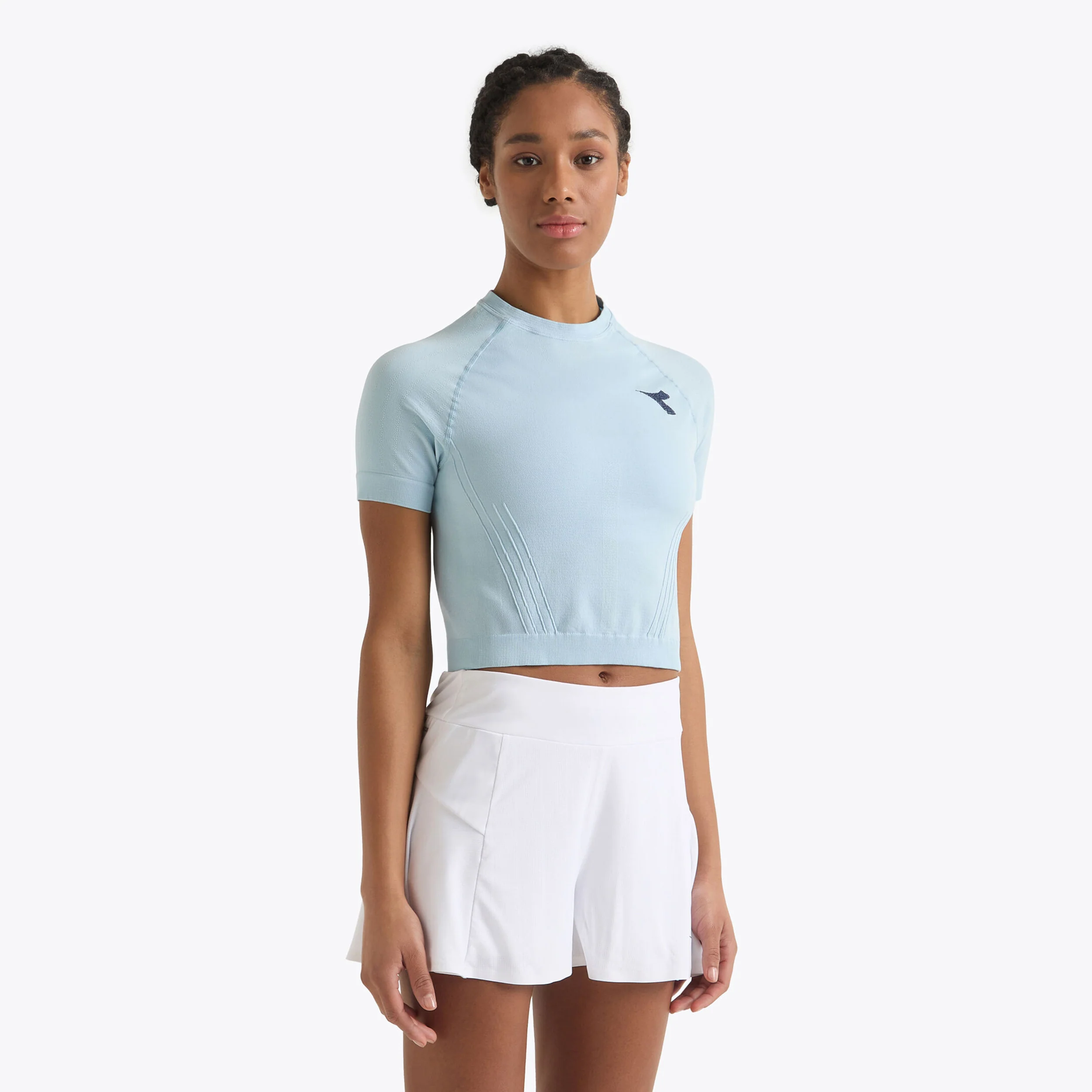 L. Icon Stratouno T-shirt Femmes-Bleu Clair - Image 2