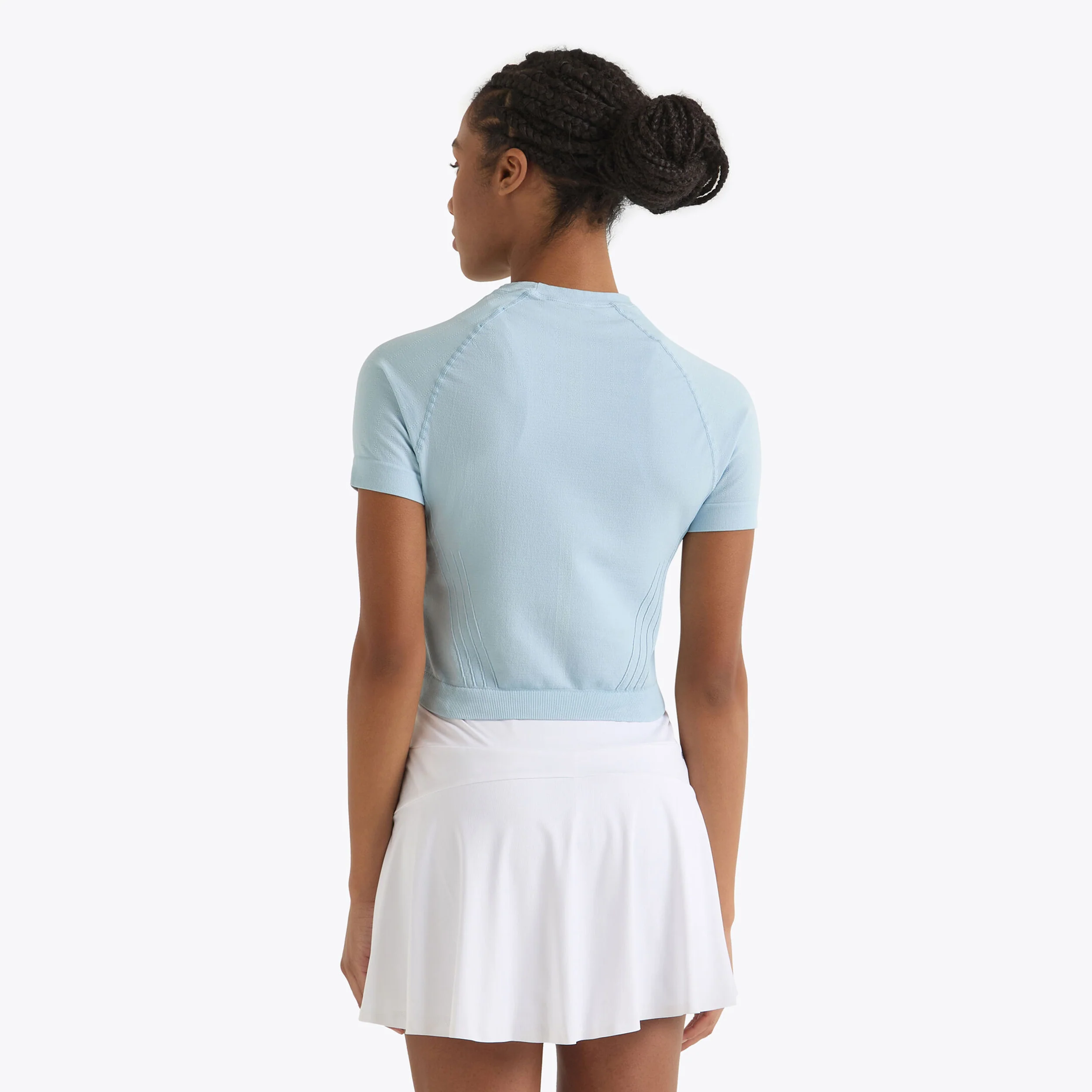 L. Icon Stratouno T-shirt Femmes-Bleu Clair - Image 3