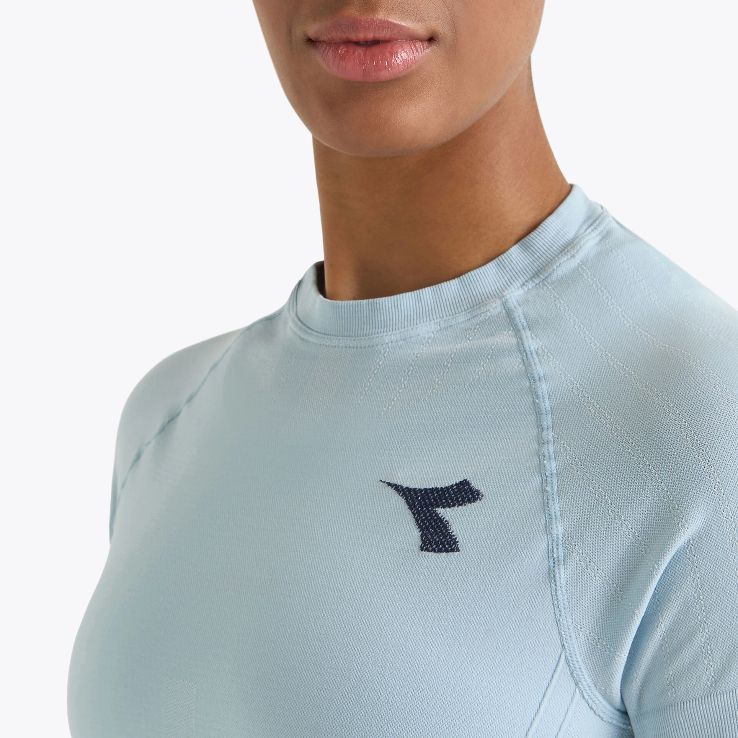 L. Icon Stratouno T-shirt Femmes-Bleu Clair - Image 4