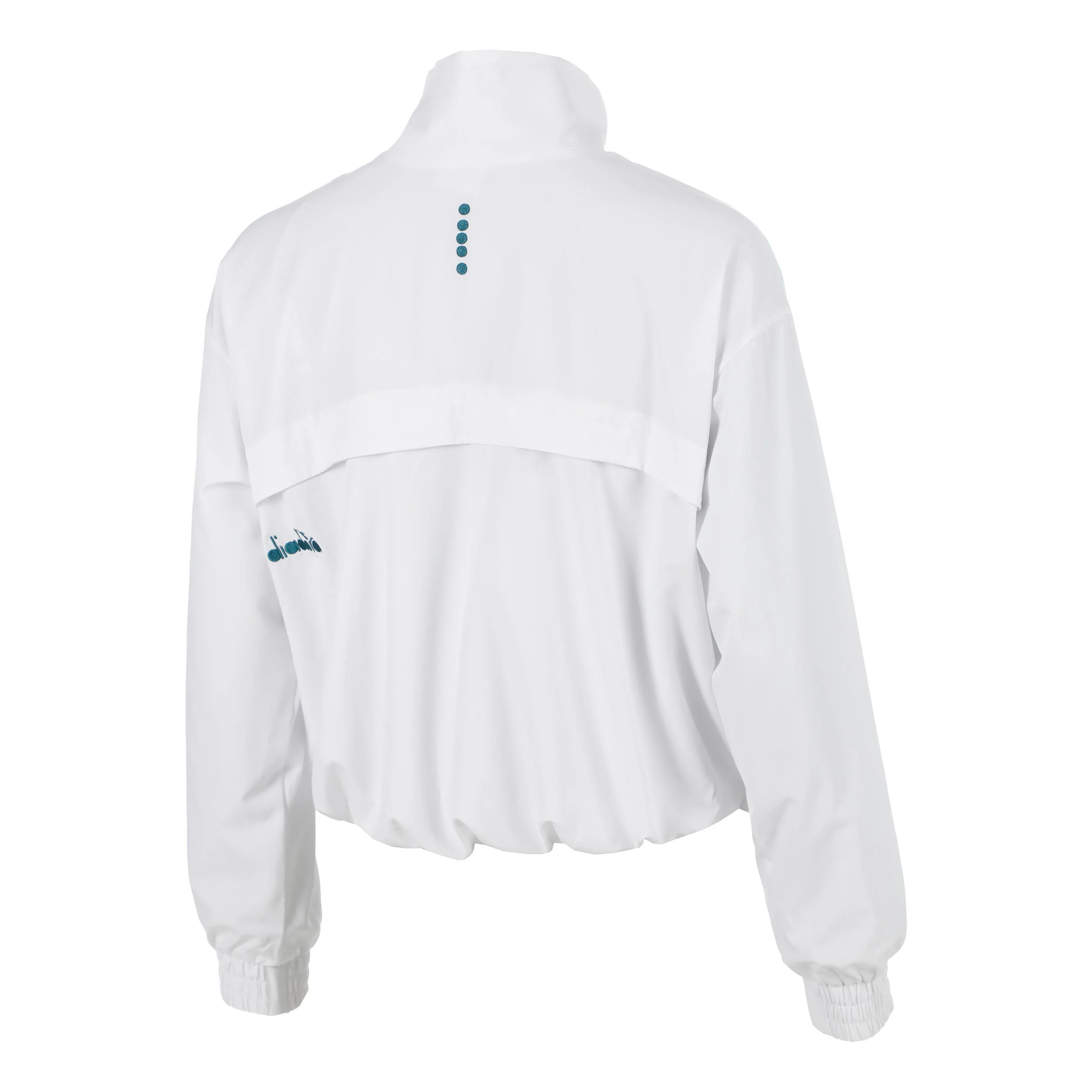 Match Veste de survêtement Femmes-blanc - Image 2