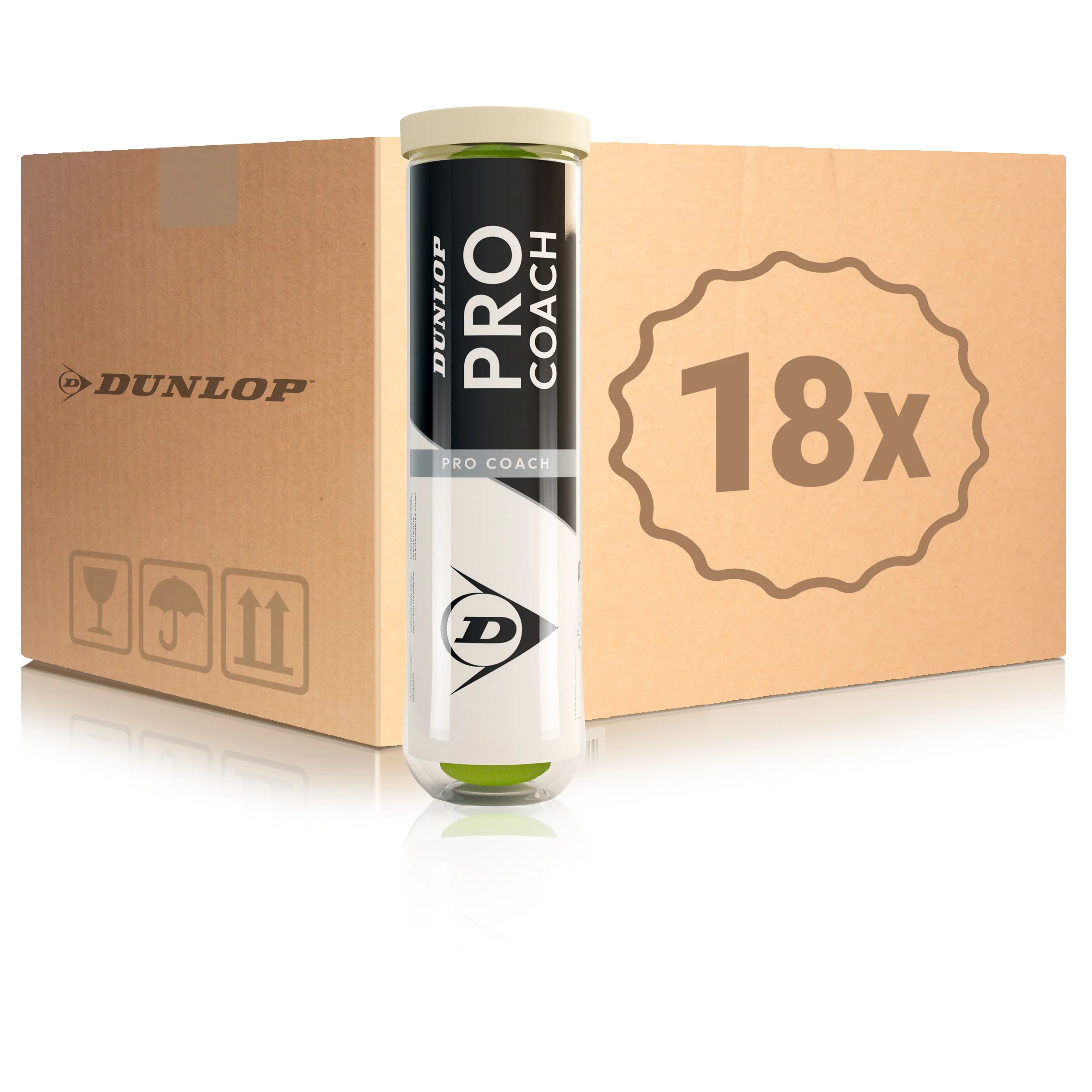 18 tubes de 4 Pro Coach