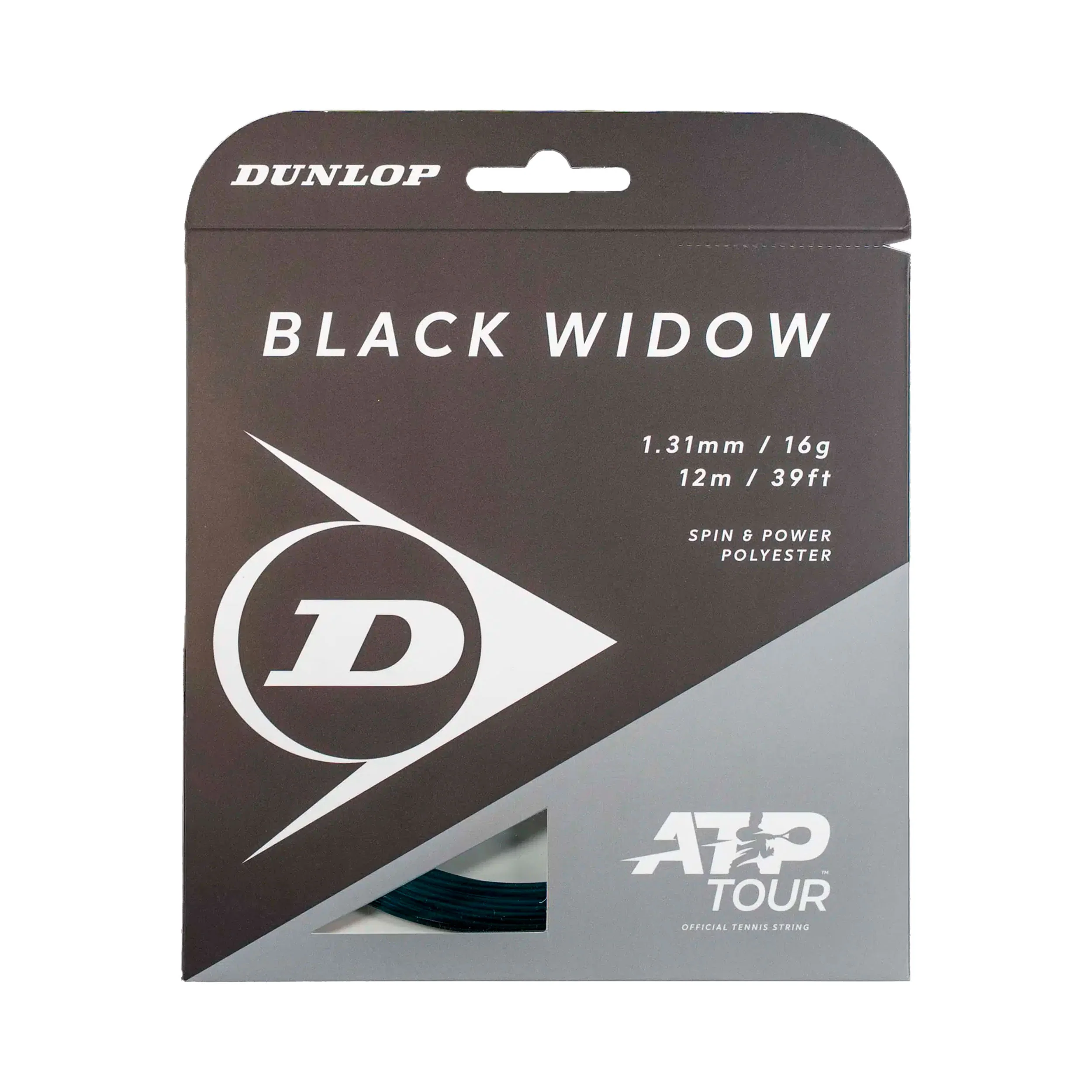 BLACK WIDOW Cordage en garniture -noir