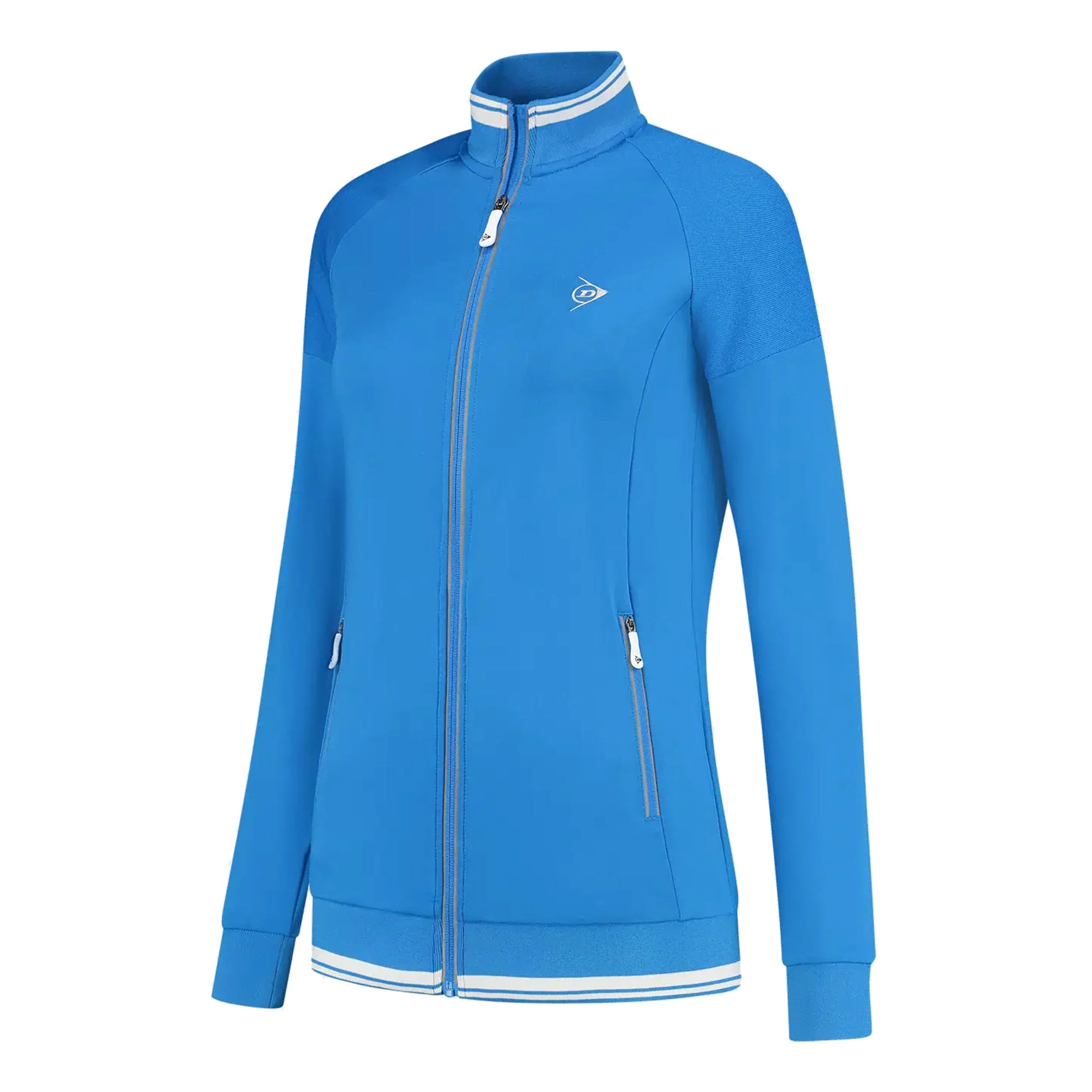 Club Knitted Veste De Survêtement Femmes-Bleu