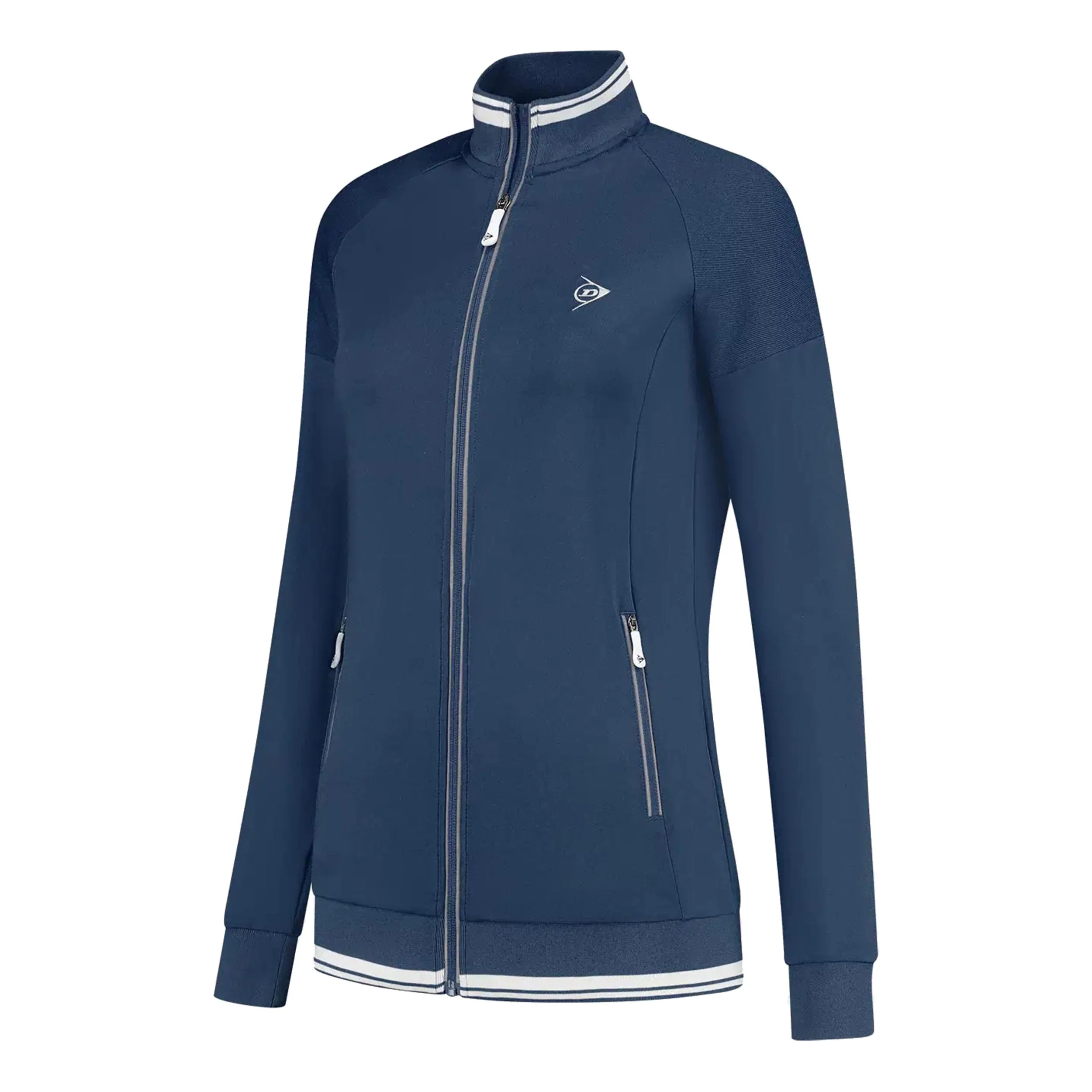 Club Knitted Veste De Survêtement Femmes-Bleu Foncé