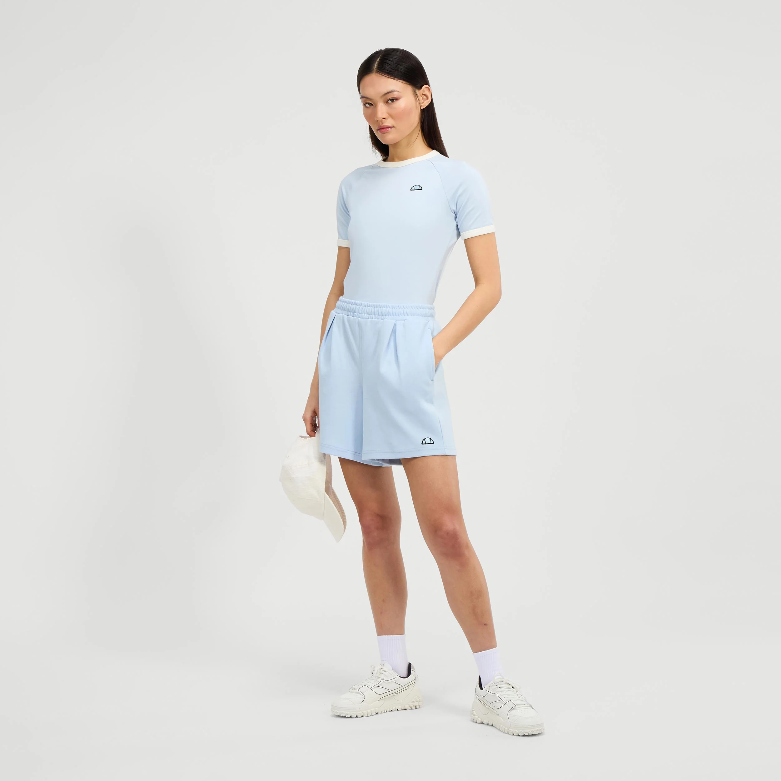 Bogliasco Shorts Femmes-Bleu Clair - Image 11