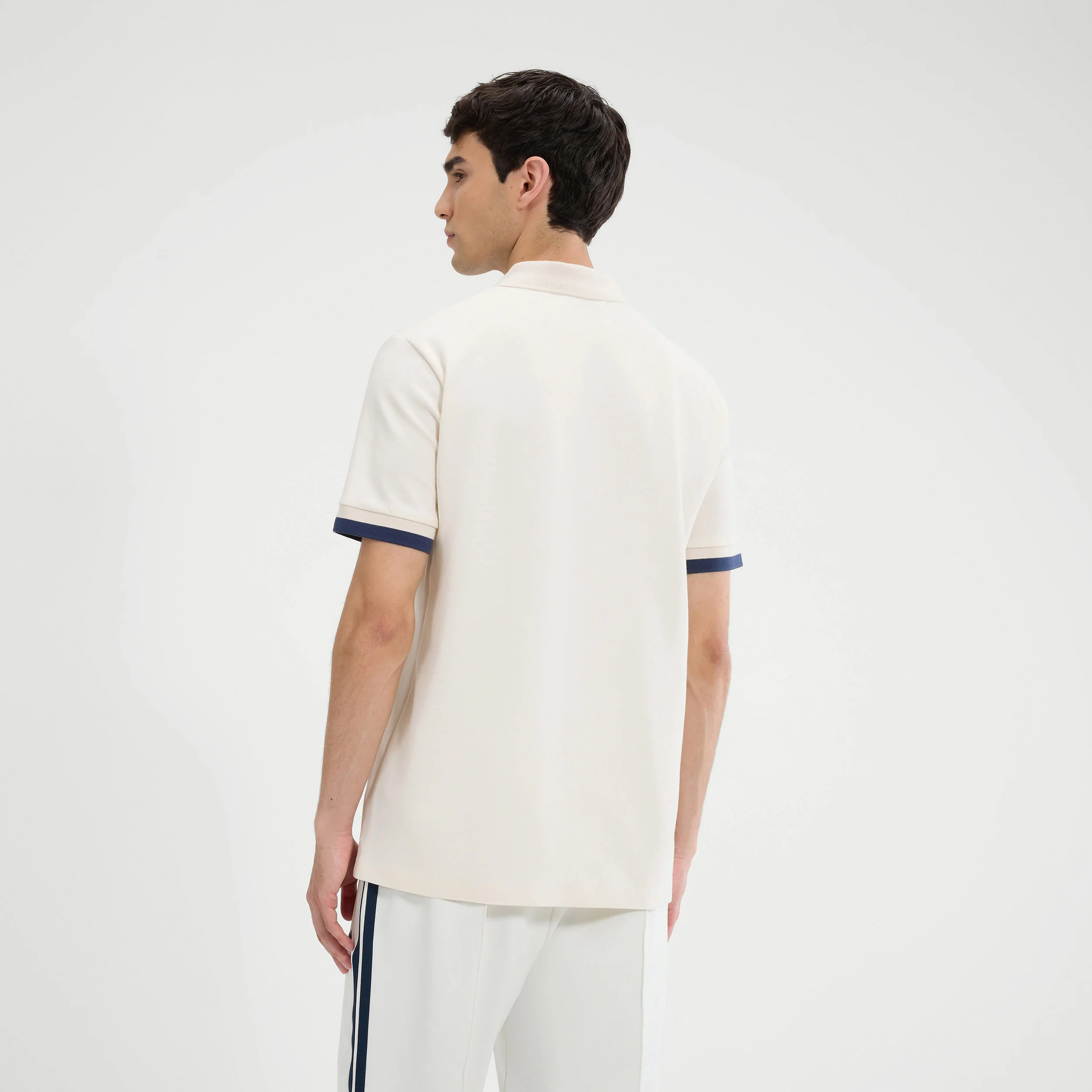 Kelvias Polo Hommes-Crème - Image 2