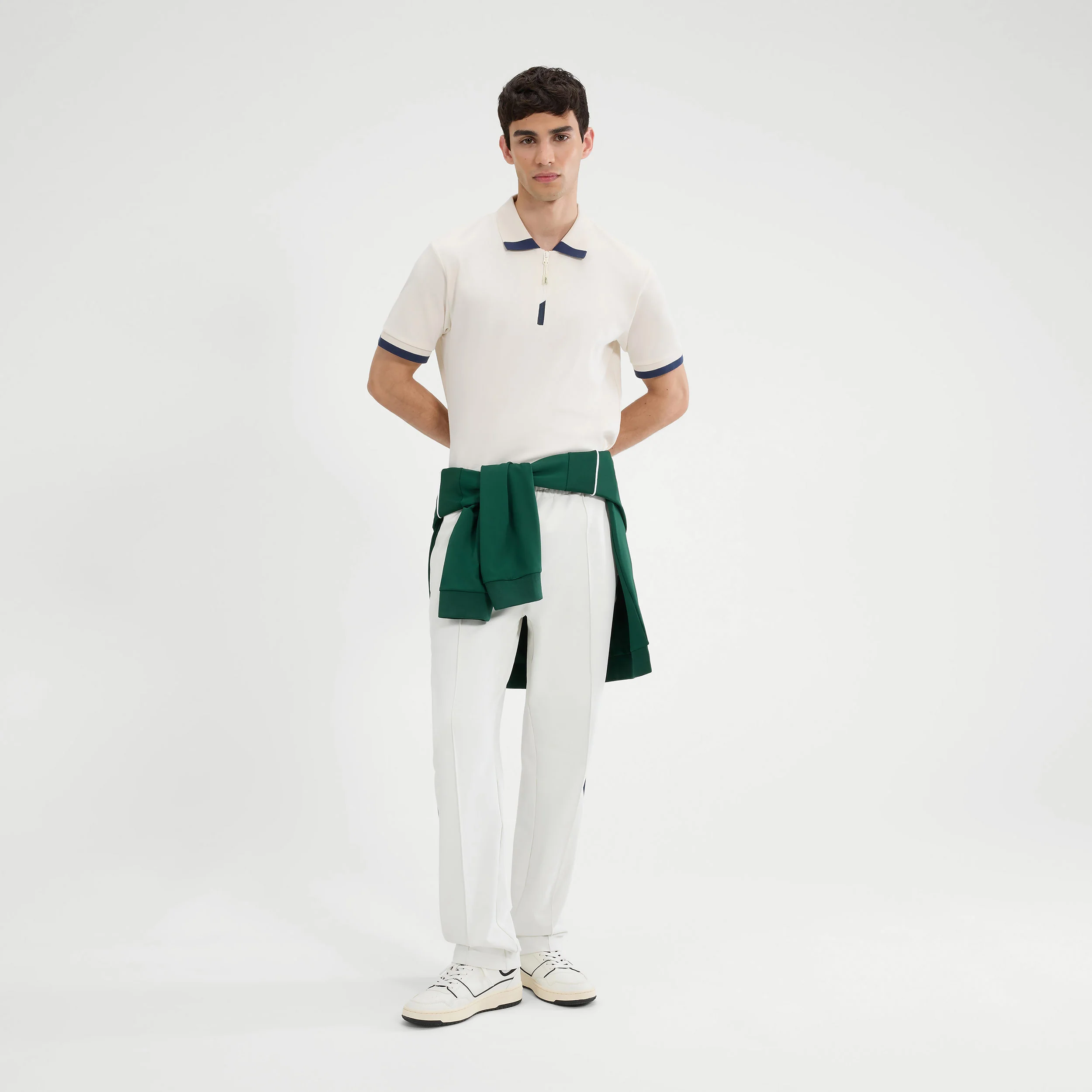 Kelvias Polo Hommes-Crème - Image 4