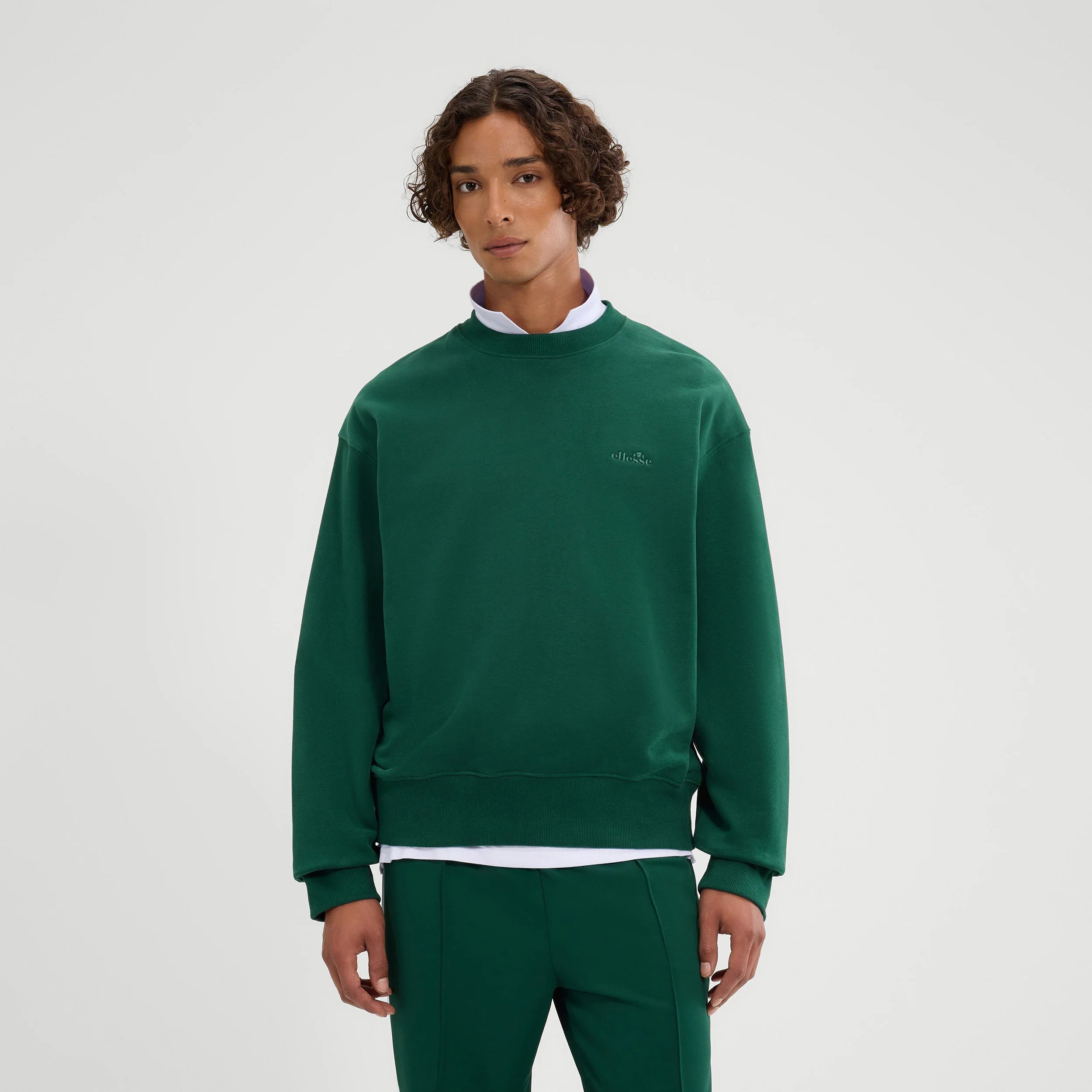 Rafori Sweat-shirt Hommes-vert foncé