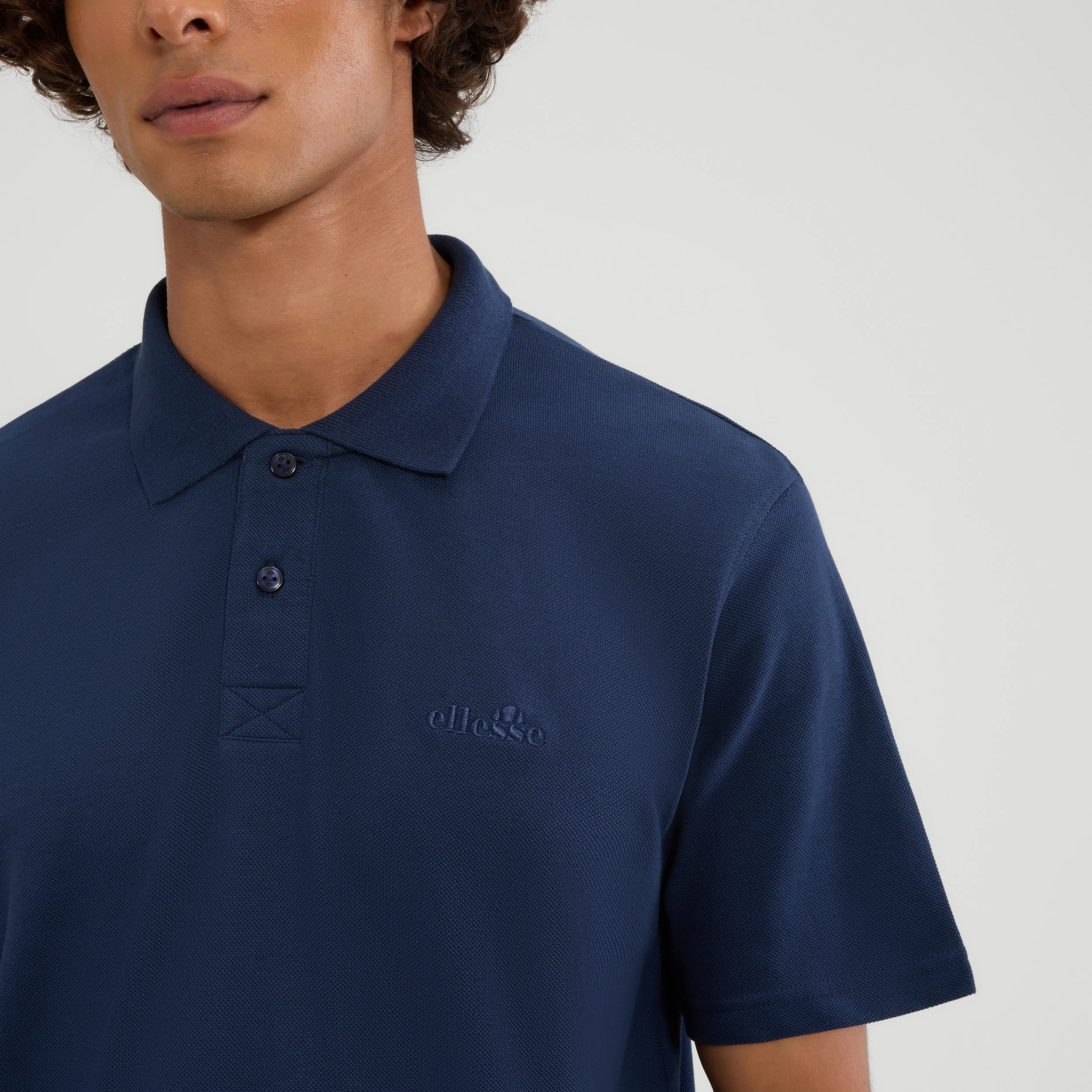 Senago Polo Hommes-bleu foncé - Image 3