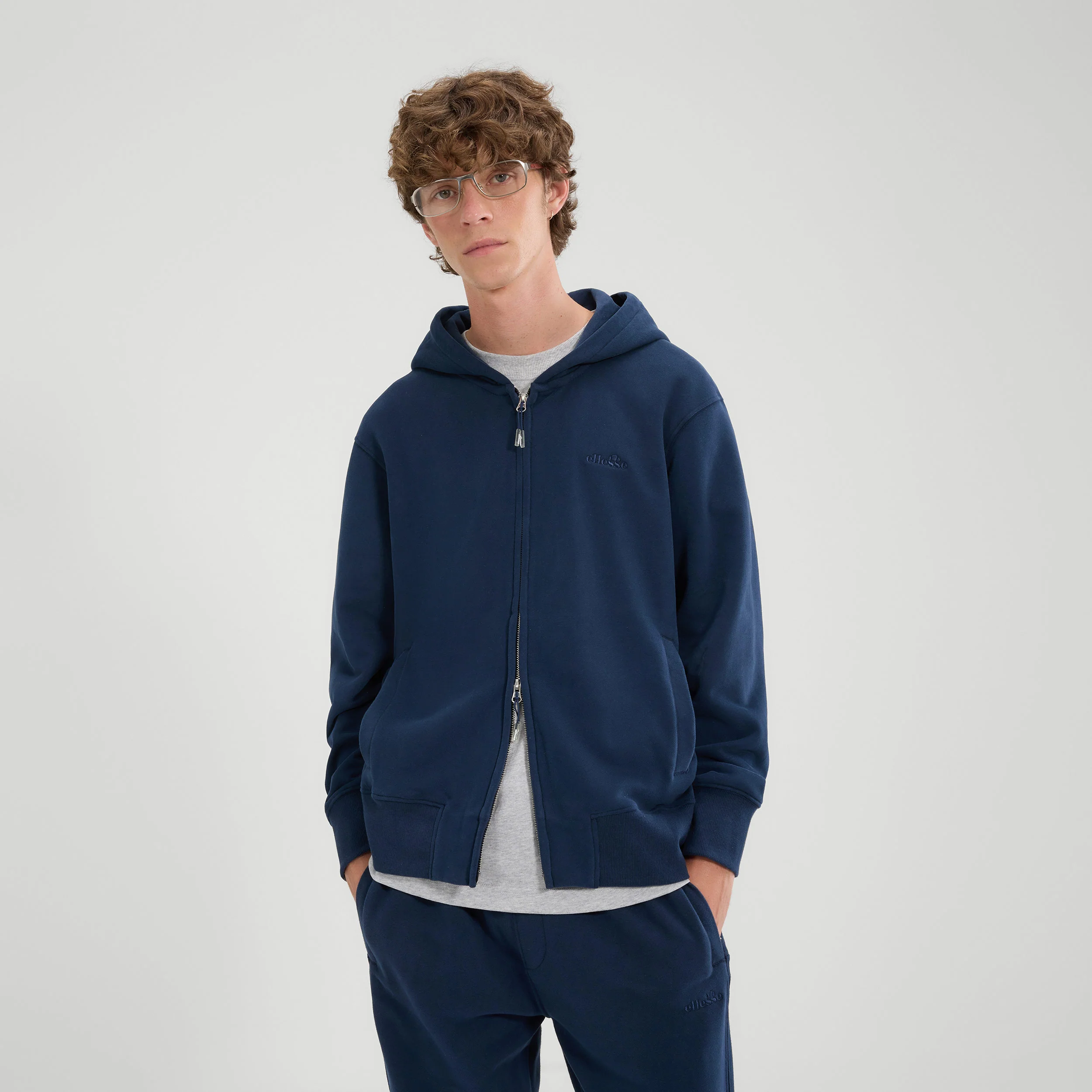 Taurasi Gilet en coton Hommes-bleu foncé