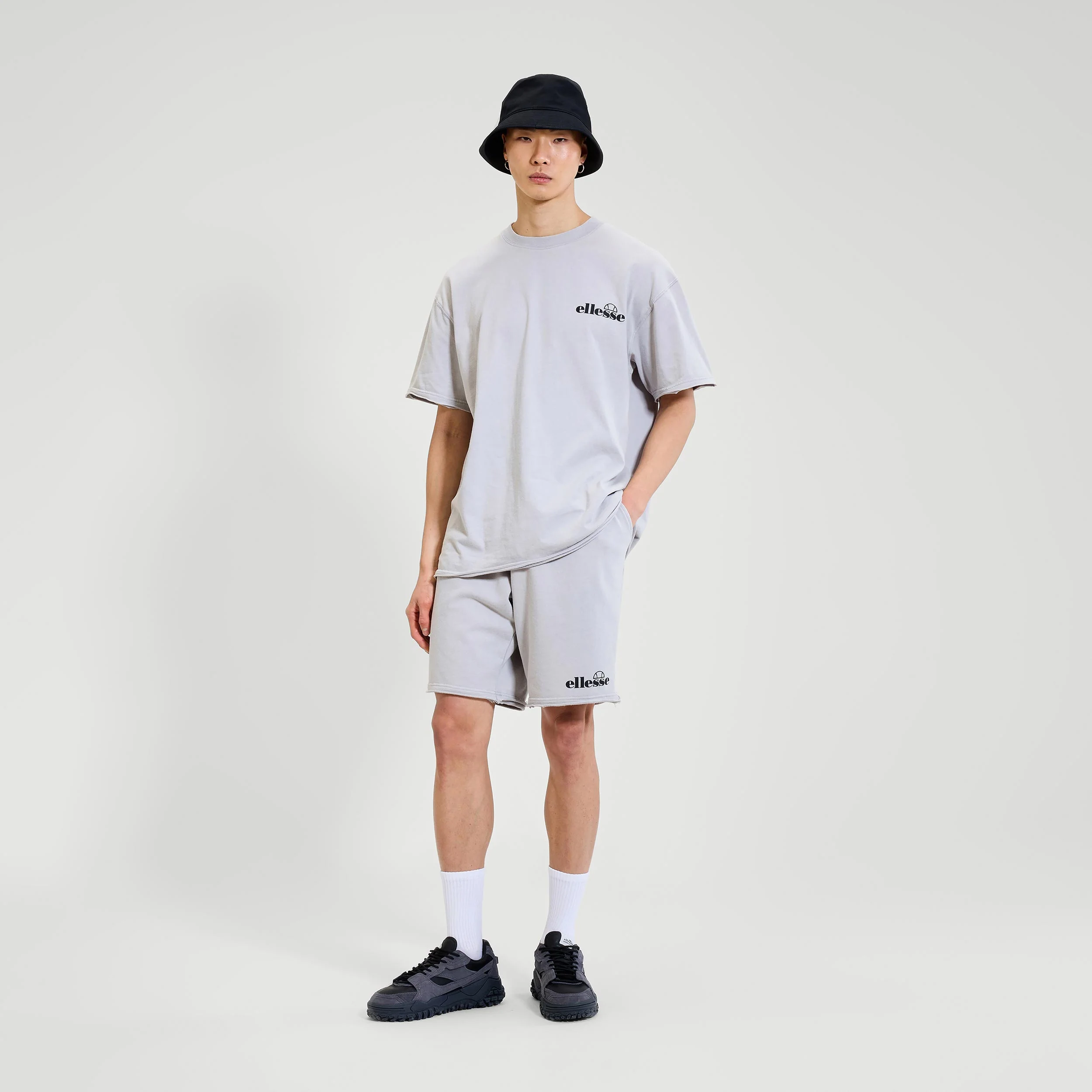 Trevor Shorts Hommes-Gris - Image 4