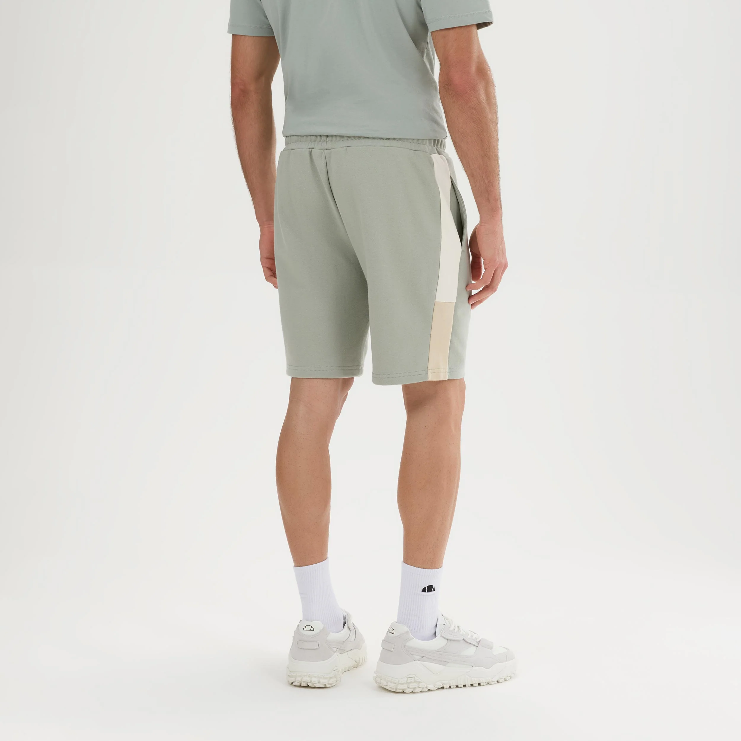 Turi Shorts Hommes - gris, crème - Image 2