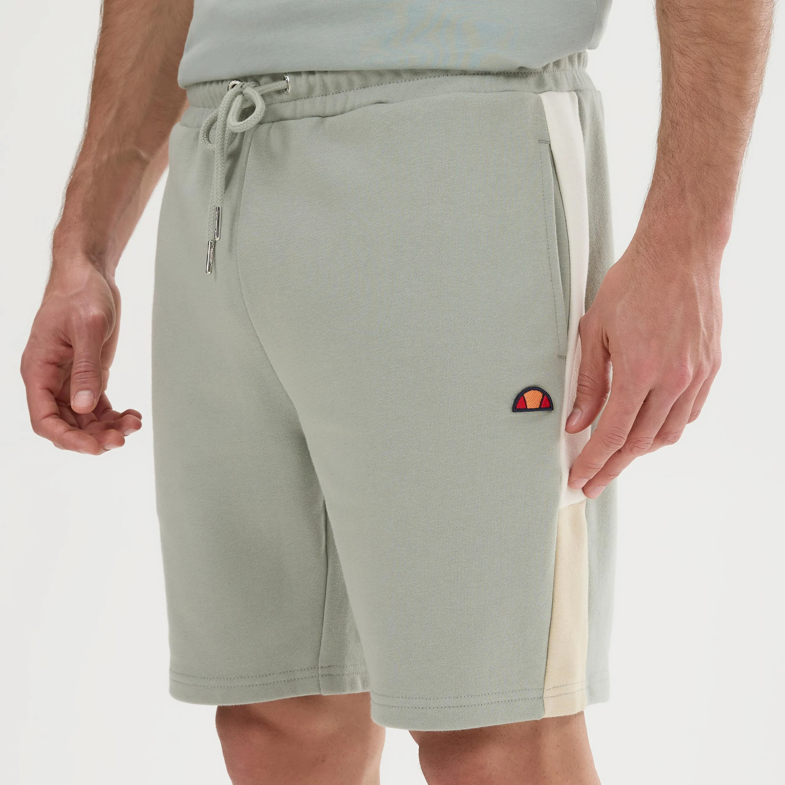Turi Shorts Hommes - gris, crème - Image 3