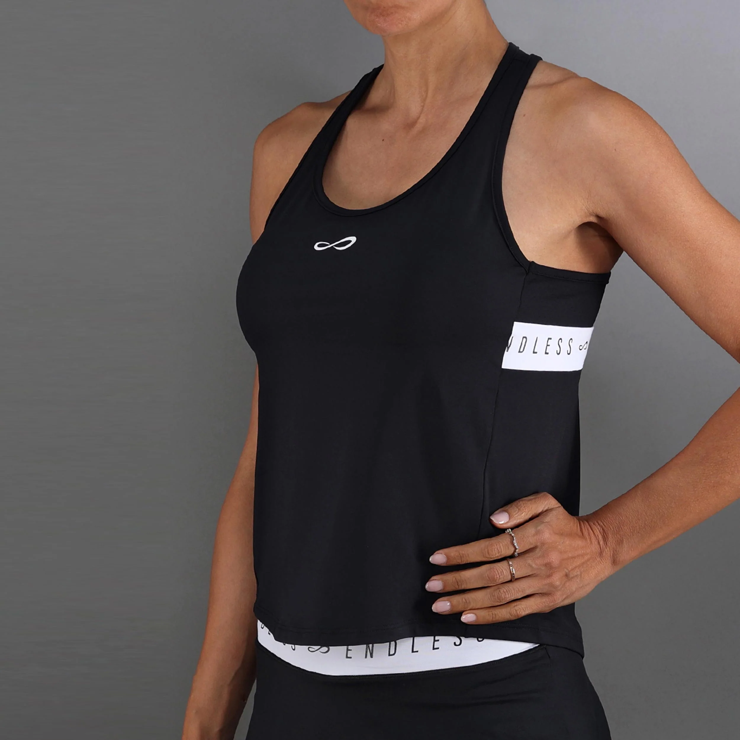 Allure Débardeur tank top Femmes-noir