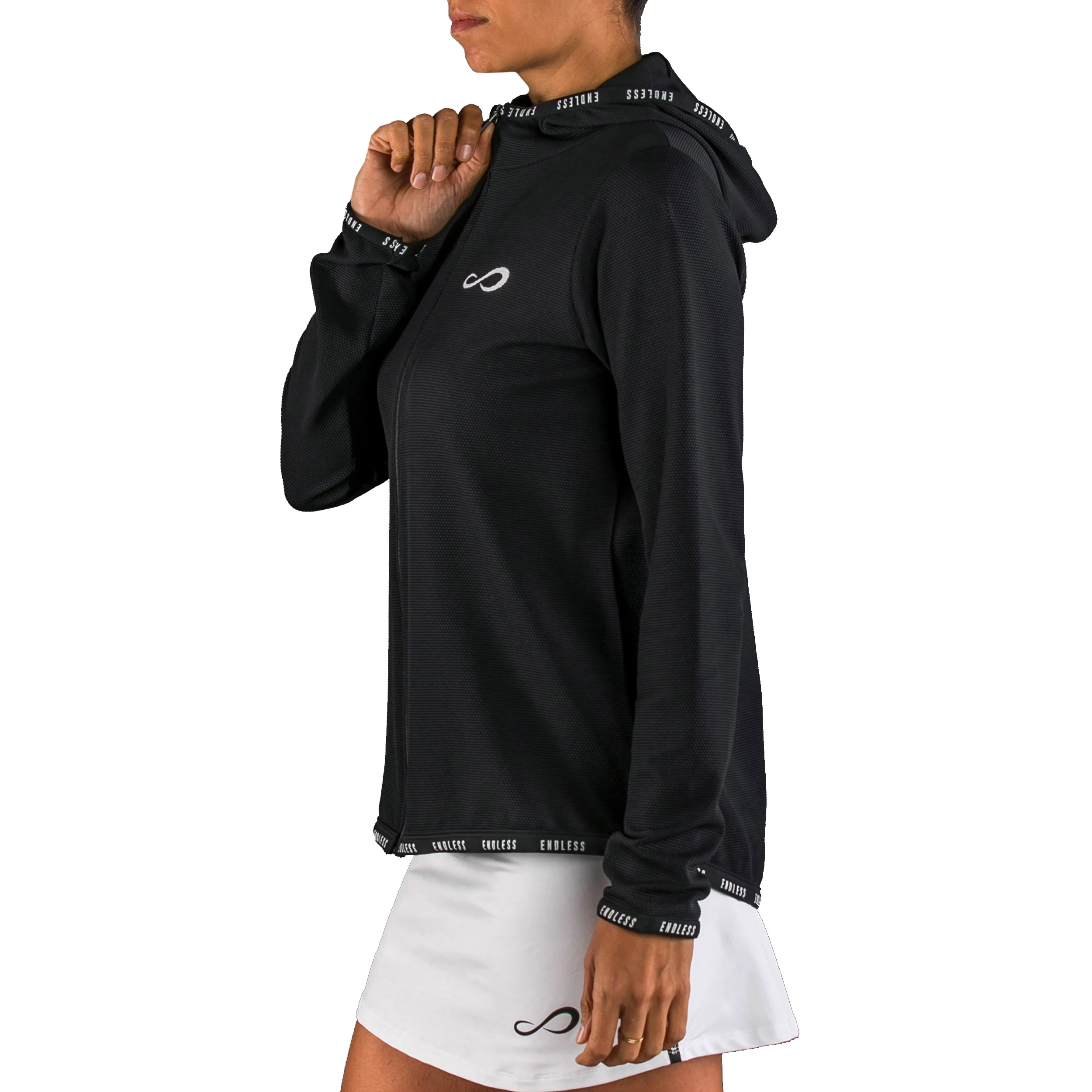 Breath Veste de survêtement - noir - Image 3