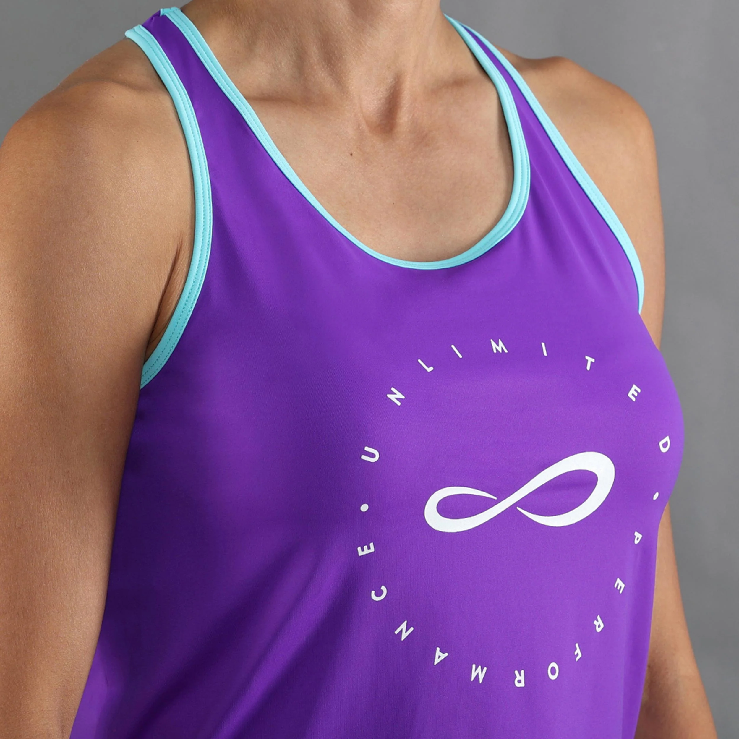Cercle Débardeur tank top Femmes-violet - Image 4