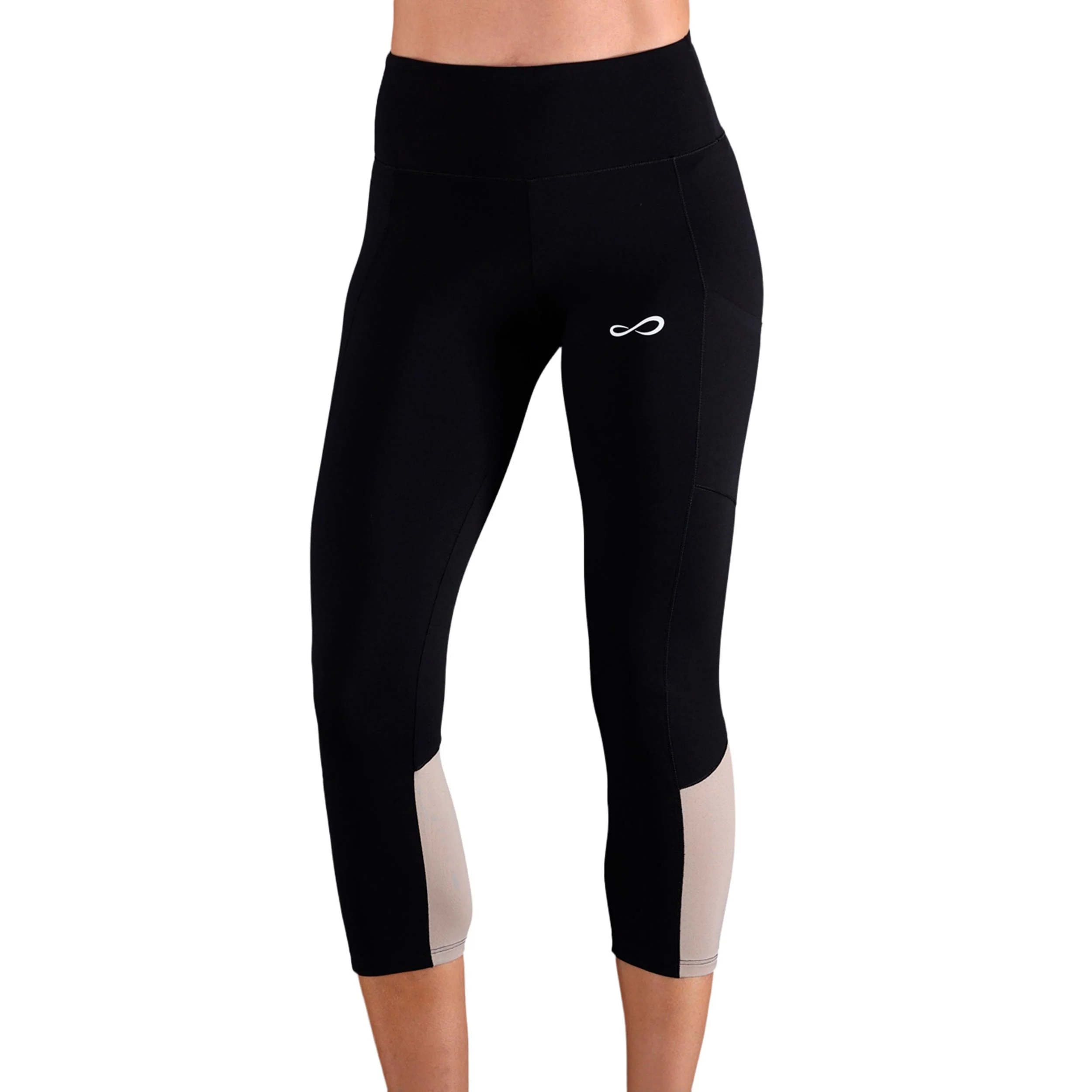 Malla 7/8 Collant tight Femmes-noir