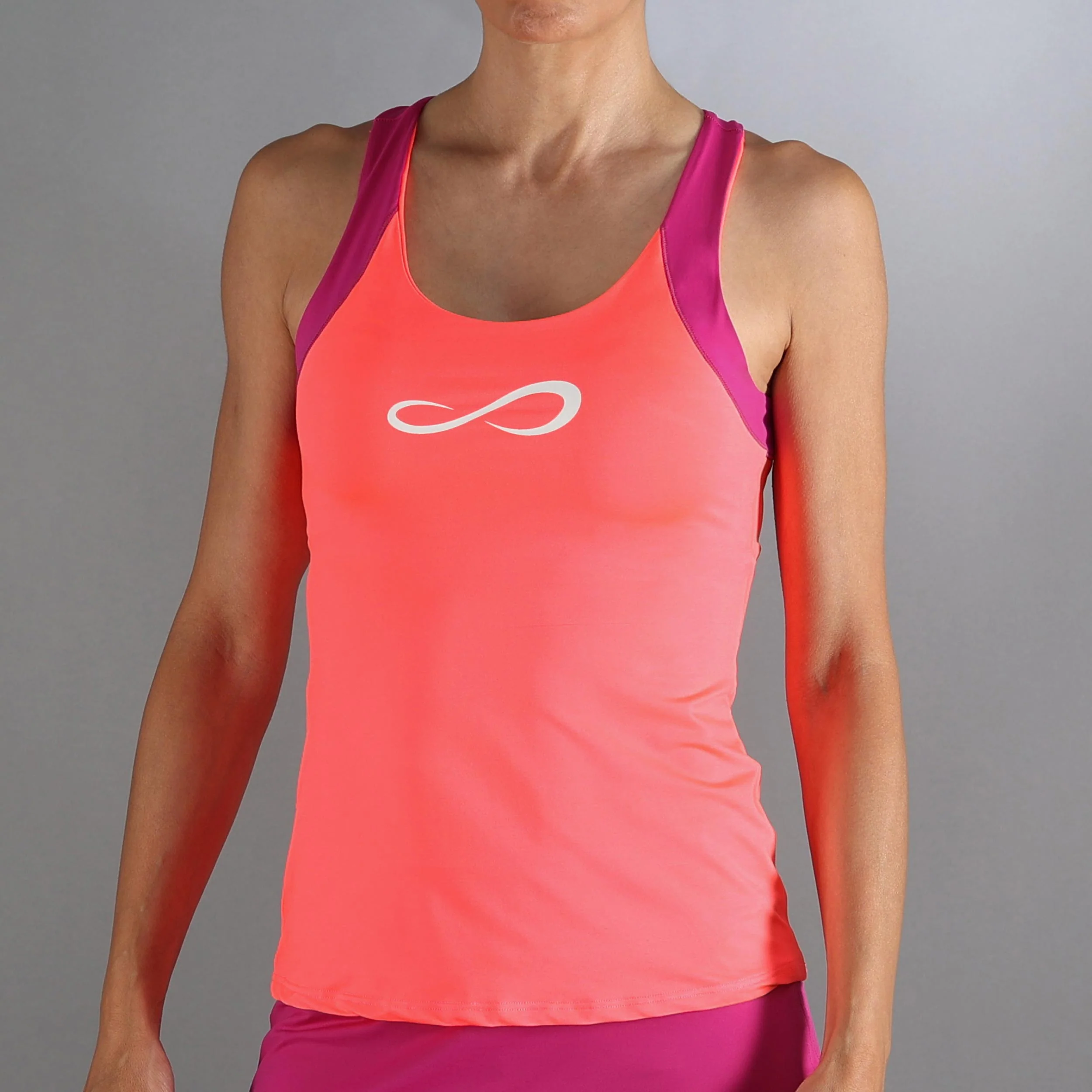 Race Débardeur Tank Top Femmes-Corail - Image 3