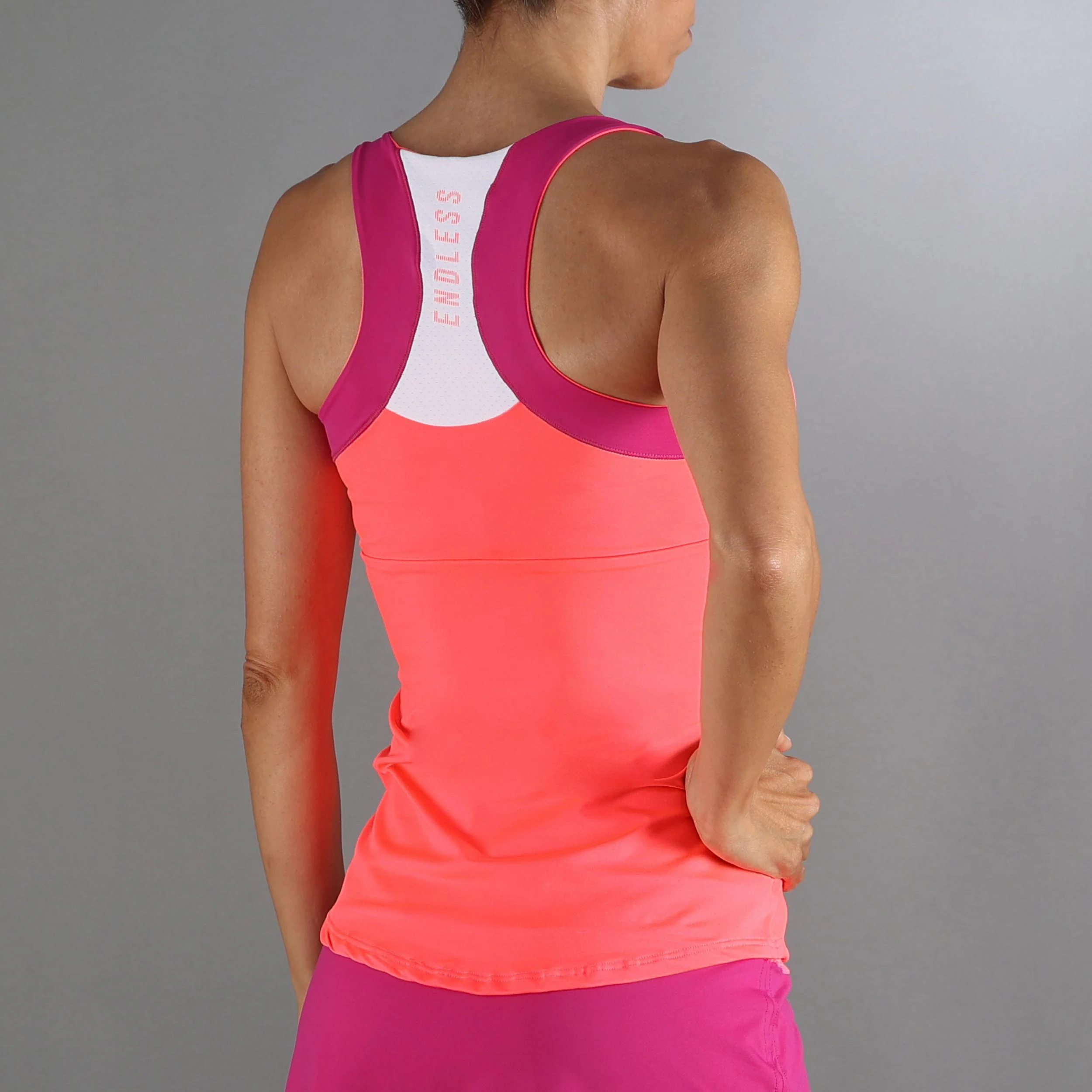 Race Débardeur Tank Top Femmes-Corail - Image 4