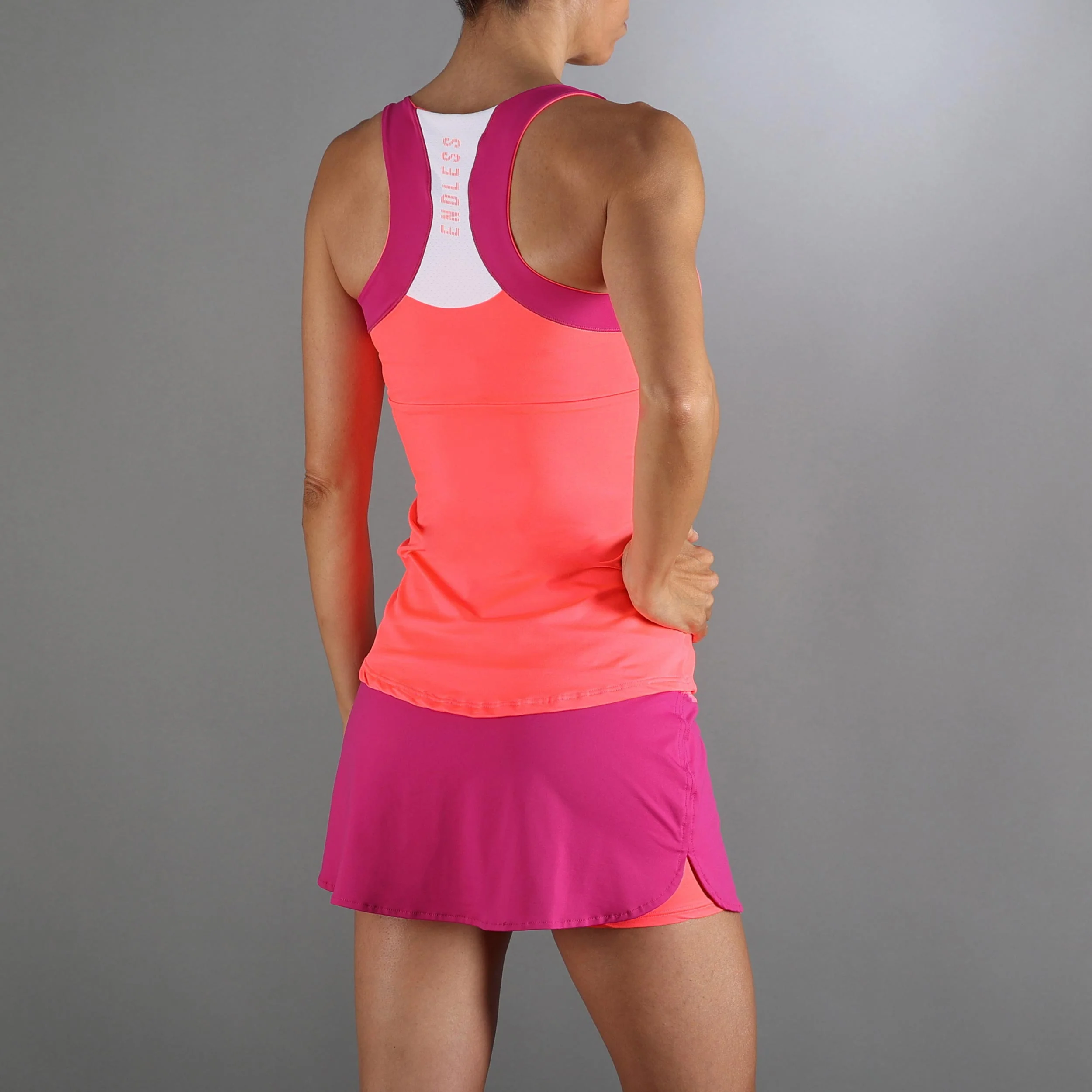 Race Débardeur Tank Top Femmes-Corail - Image 7