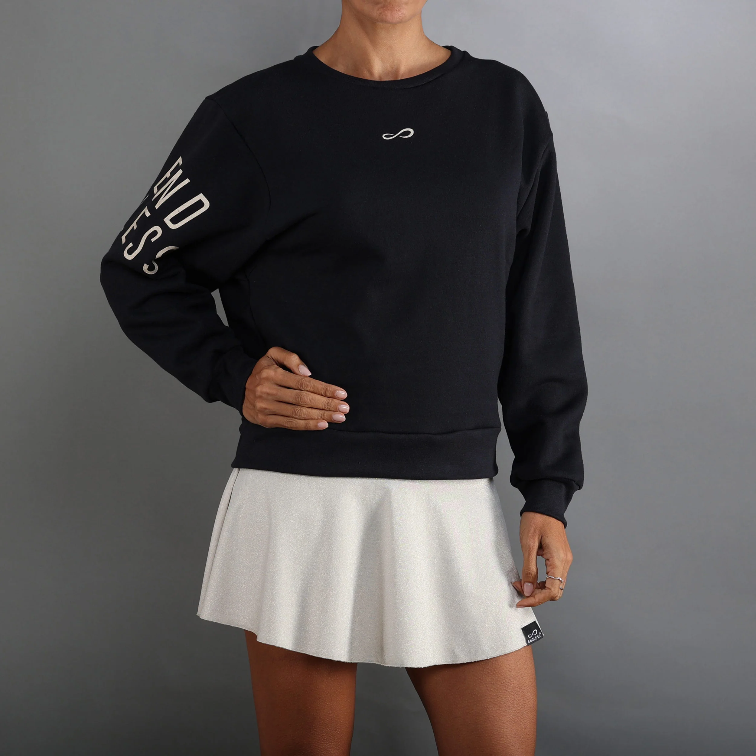 Swell Sweat-shirt Femmes-Noir,Or