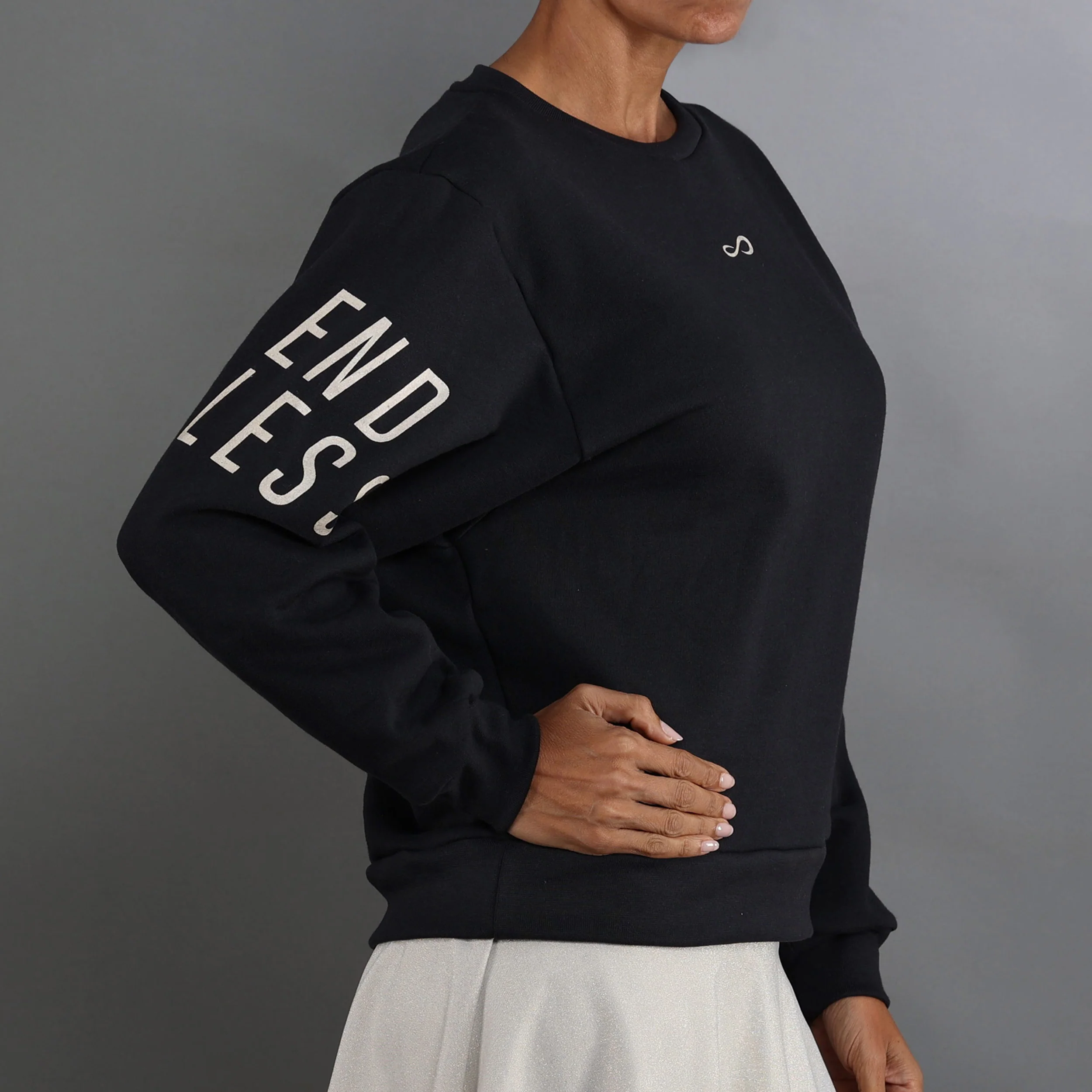Swell Sweat-shirt Femmes-Noir,Or - Image 3