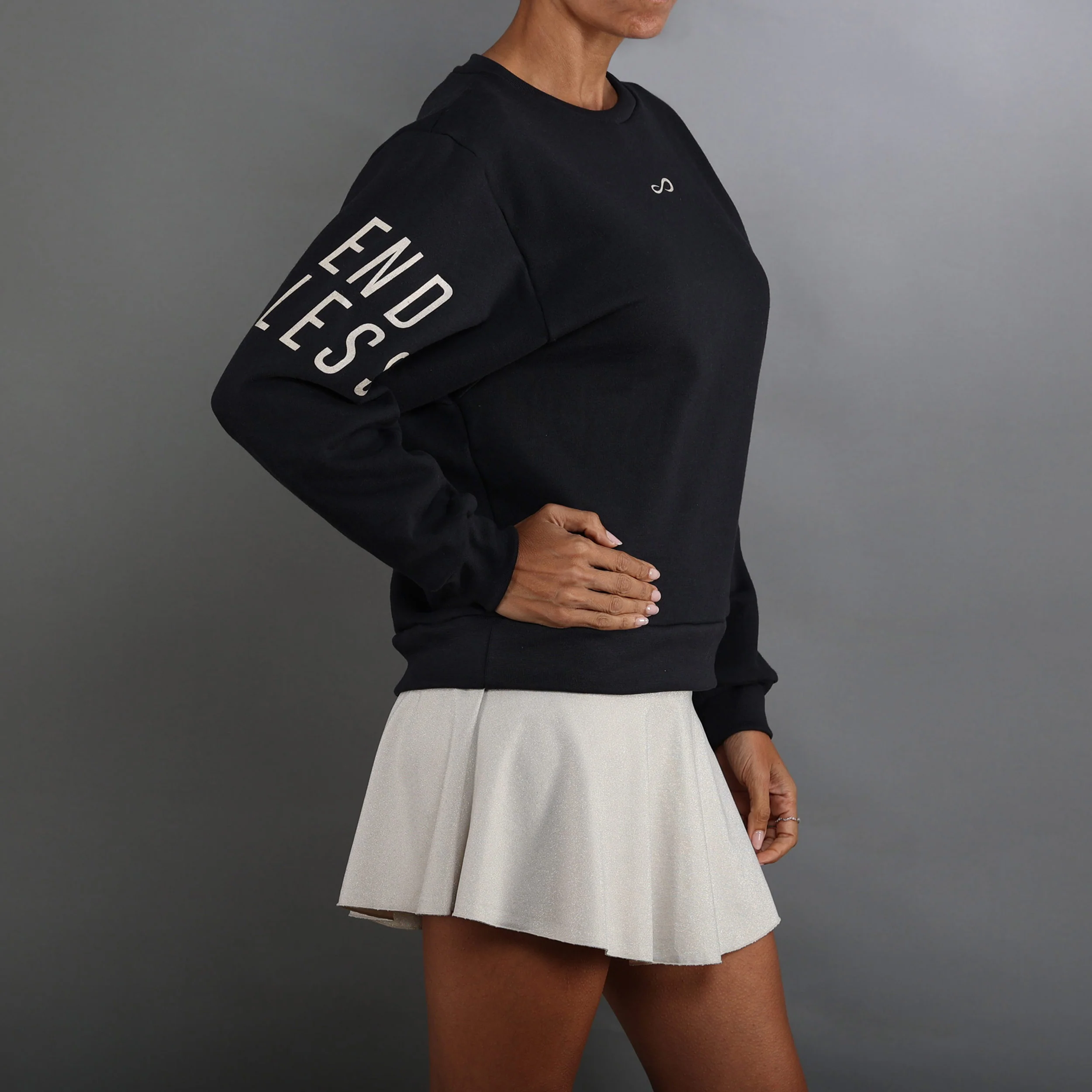 Swell Sweat-shirt Femmes-Noir,Or - Image 5