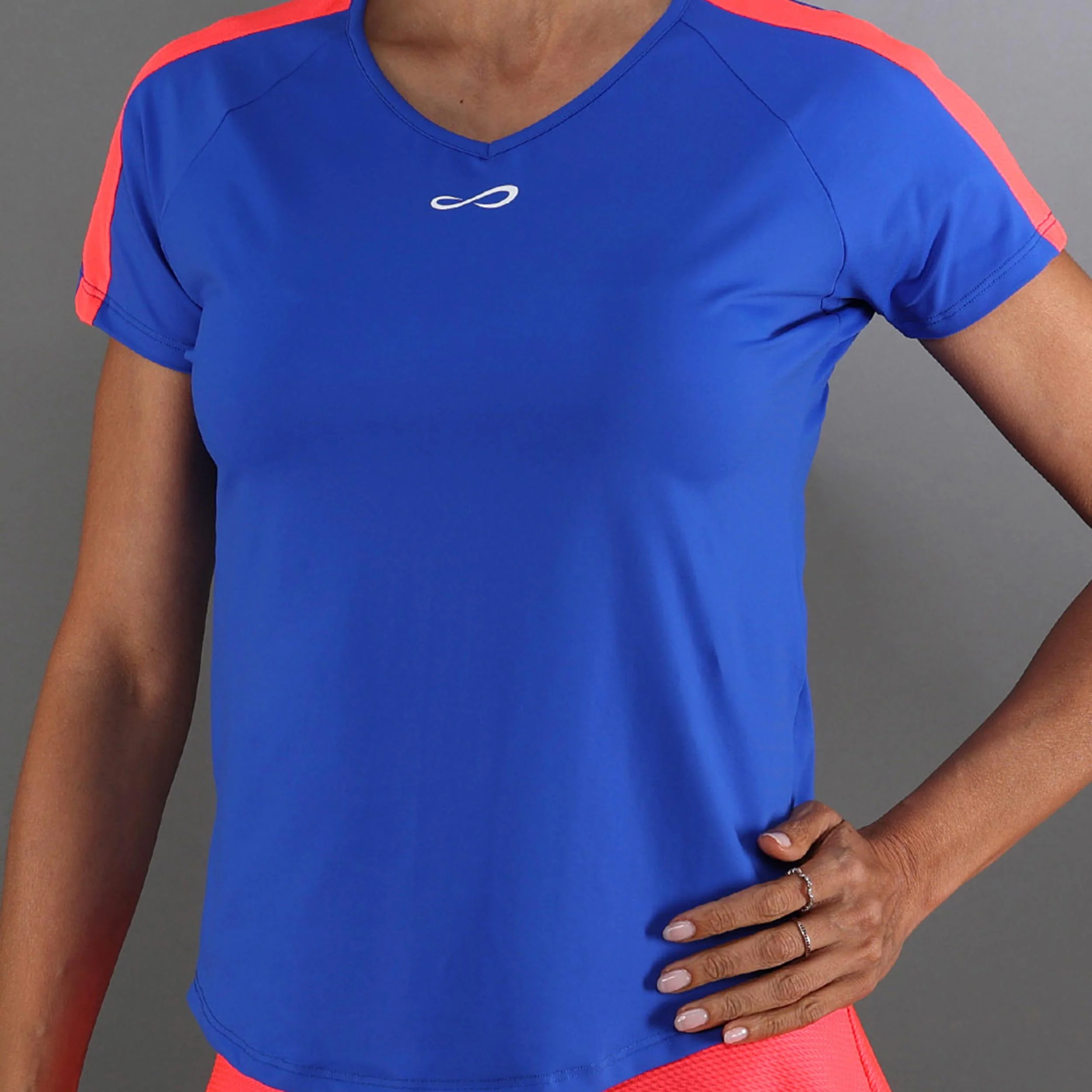 T-shirt Femmes-bleu - Image 3