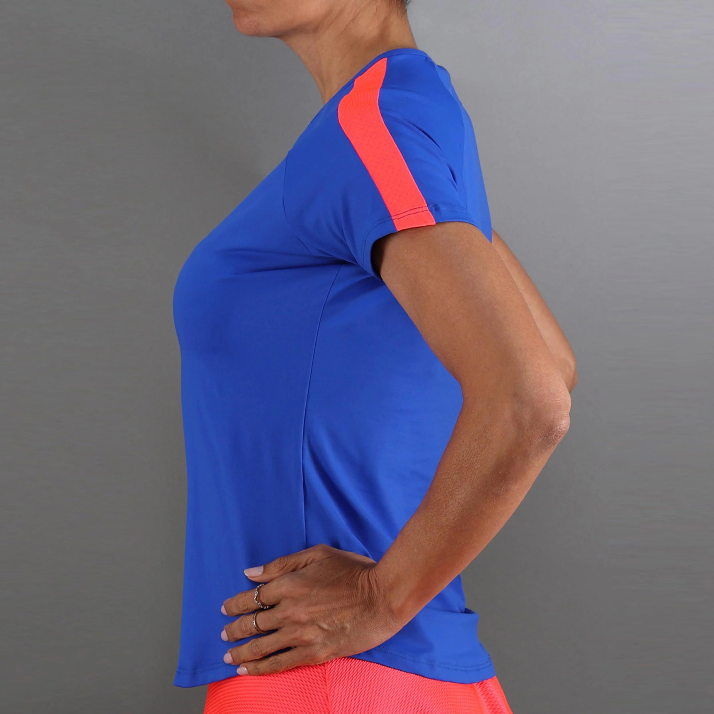 T-shirt Femmes-bleu - Image 5