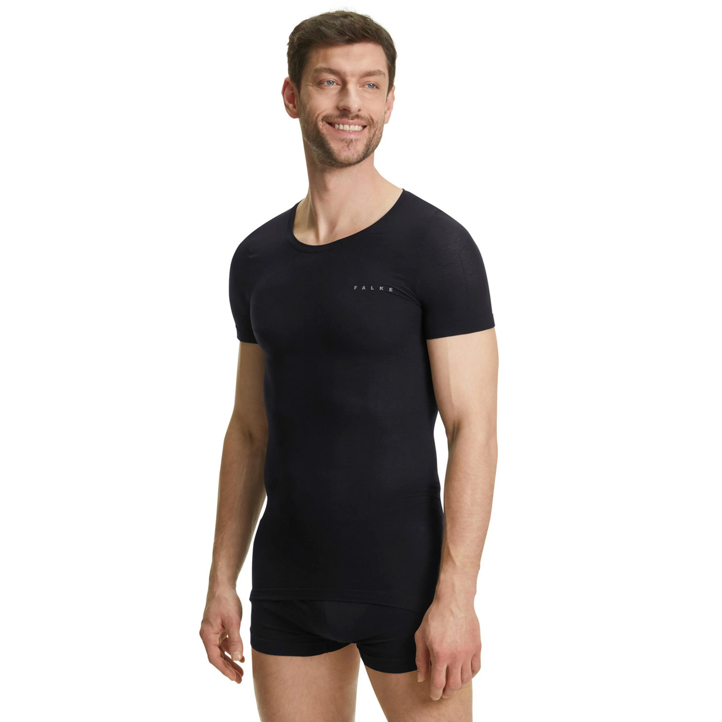 Regular Maillot De Course Hommes-Noir - Image 4