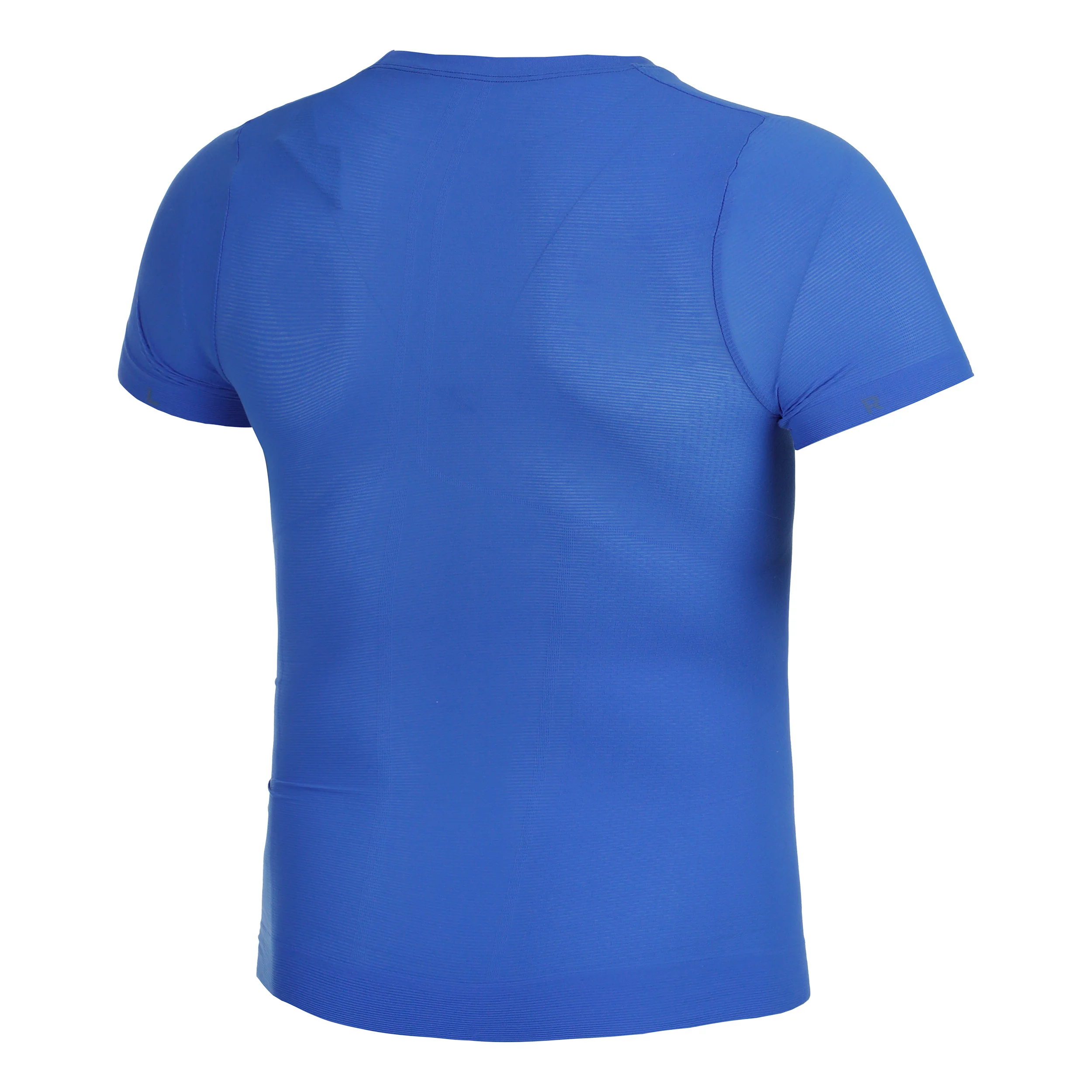 Regular Shortsleeve Maillot De Course Hommes-Bleu - Image 2