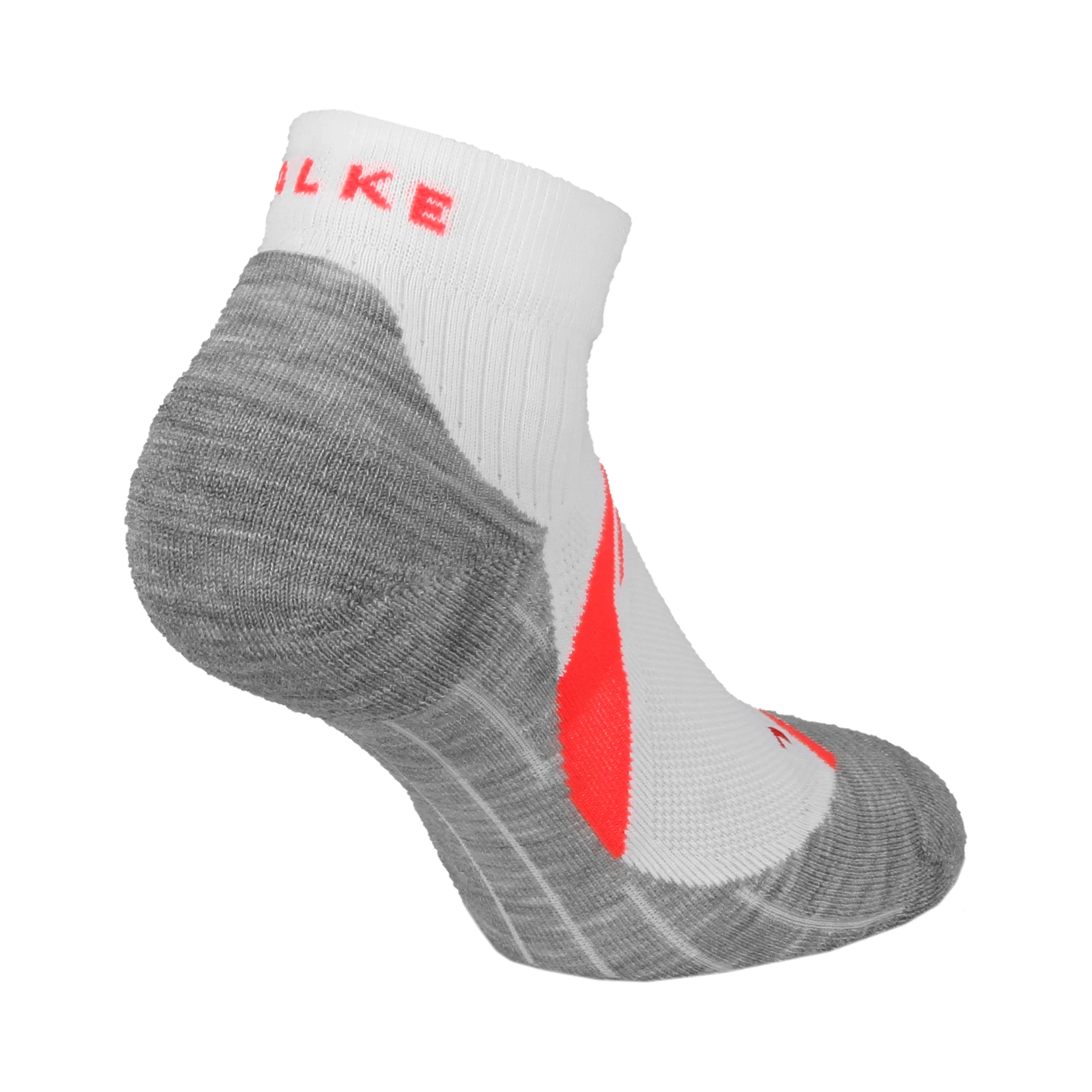 RU4 Chaussettes De Running Femmes-Blanc,Gris - Image 2