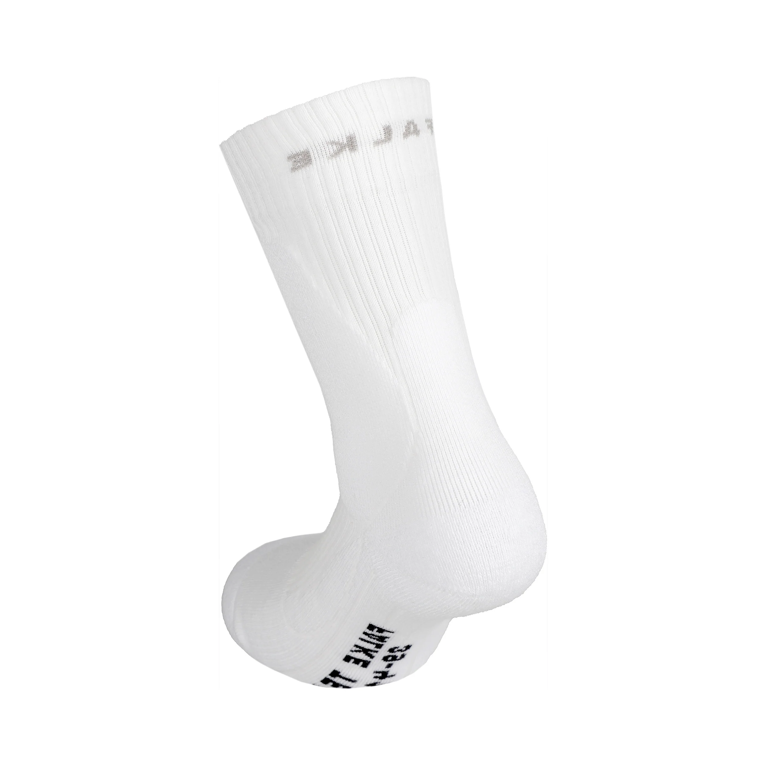 TE2 Chaussettes De Tennis Hommes-Blanc,Noir - Image 2
