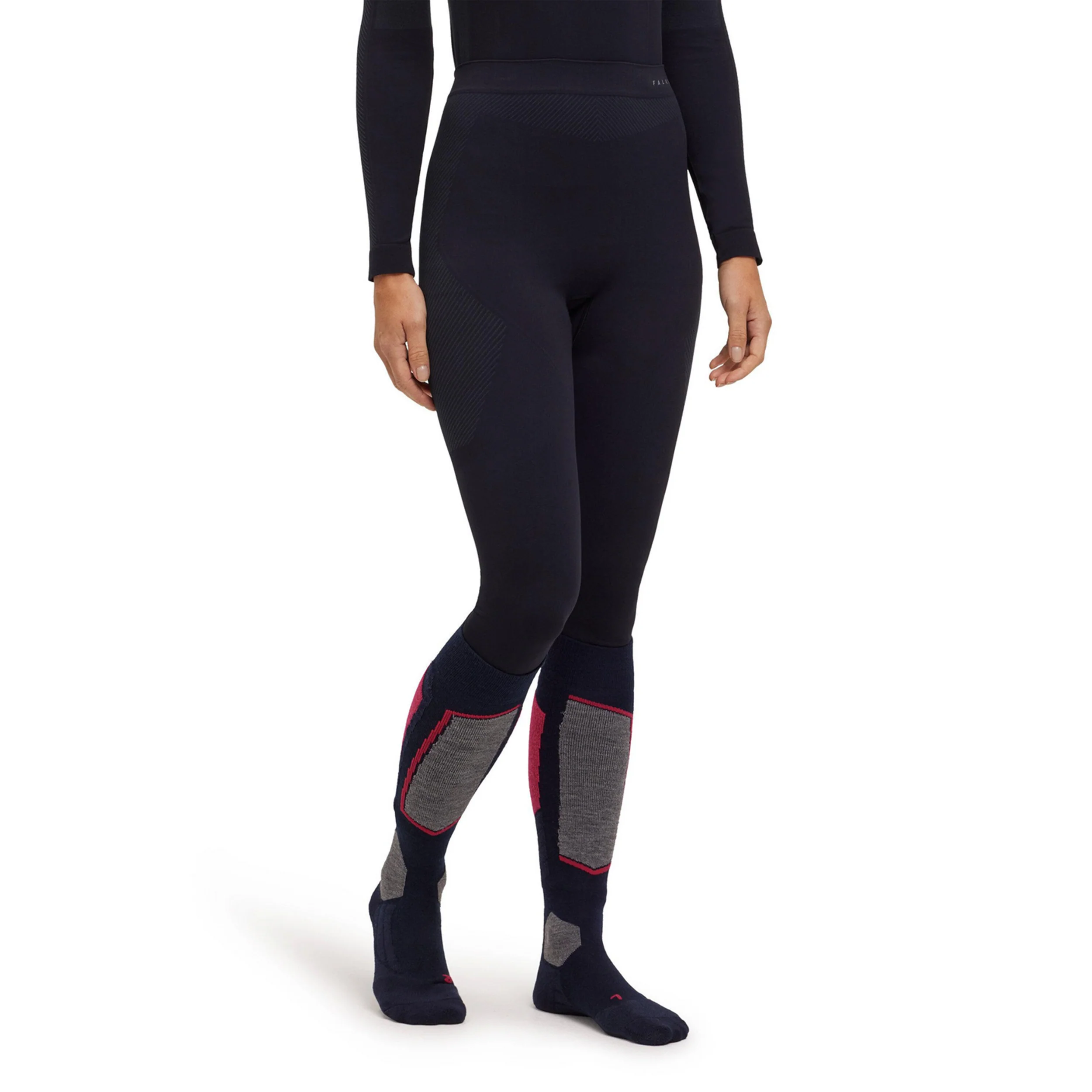 Warm Long Collant tight Femmes - noir - Image 3